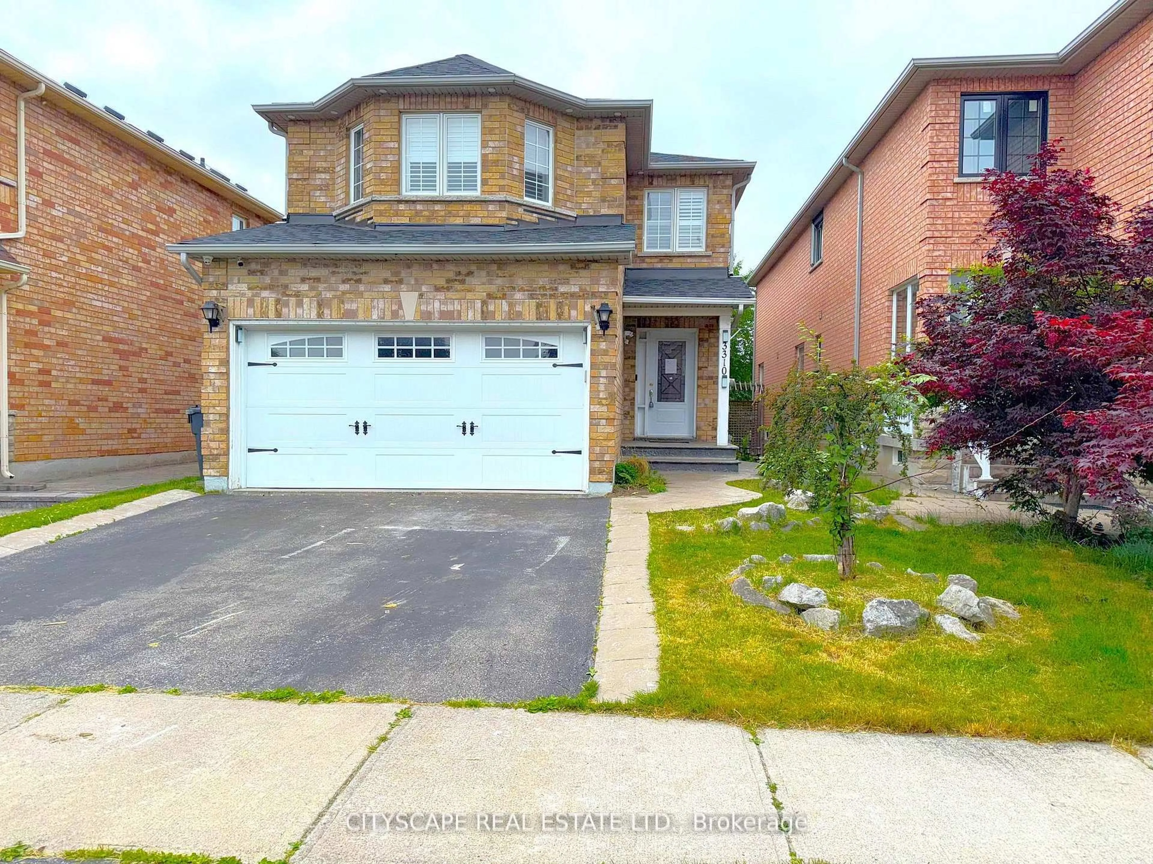 Home with brick exterior material, street for 3310 Crimson King Circ, Mississauga Ontario L5W 8M8