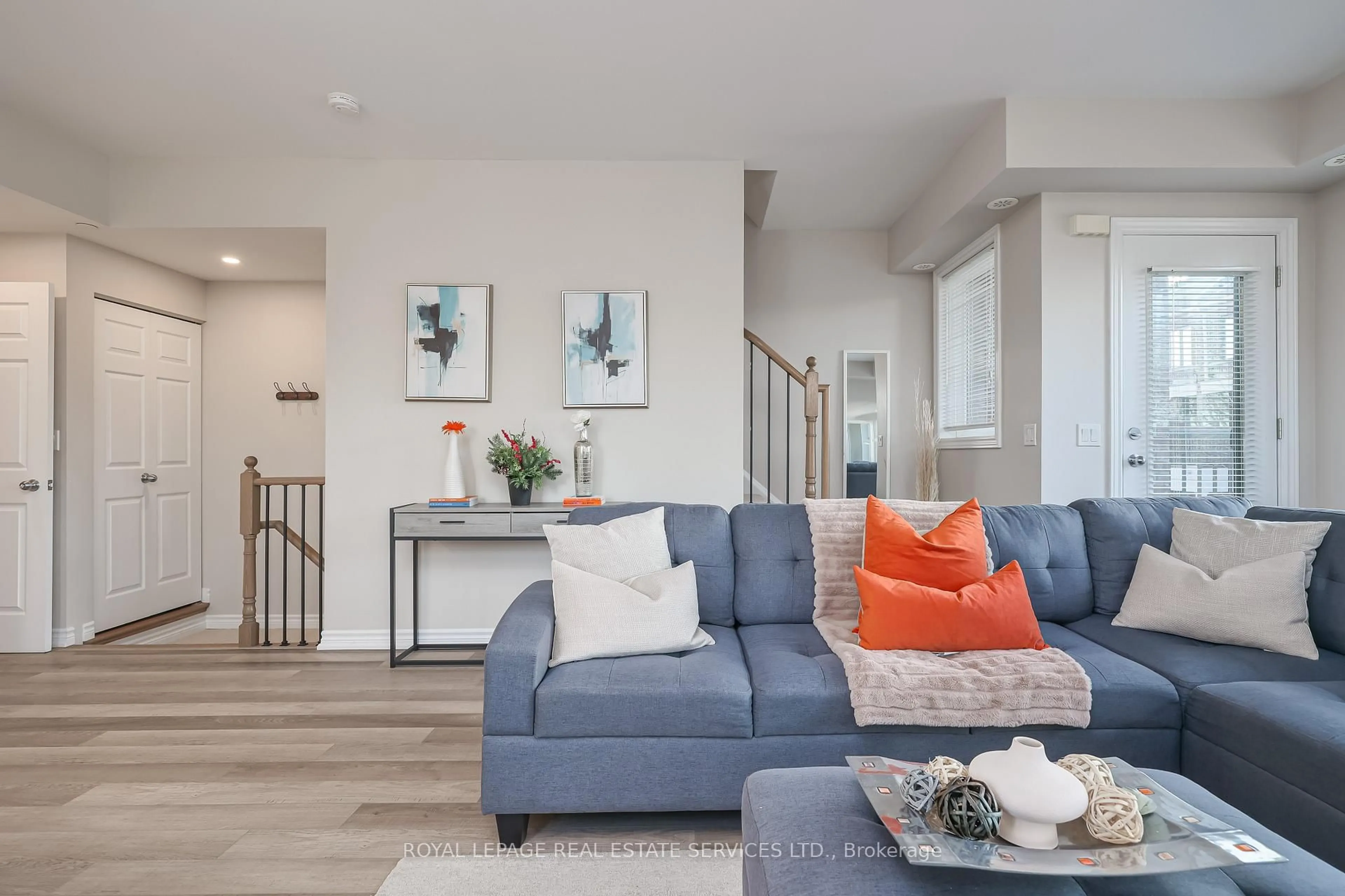 Living room with furniture, unknown for 30 Carnation Ave #92, Toronto Ontario M8V 0B8