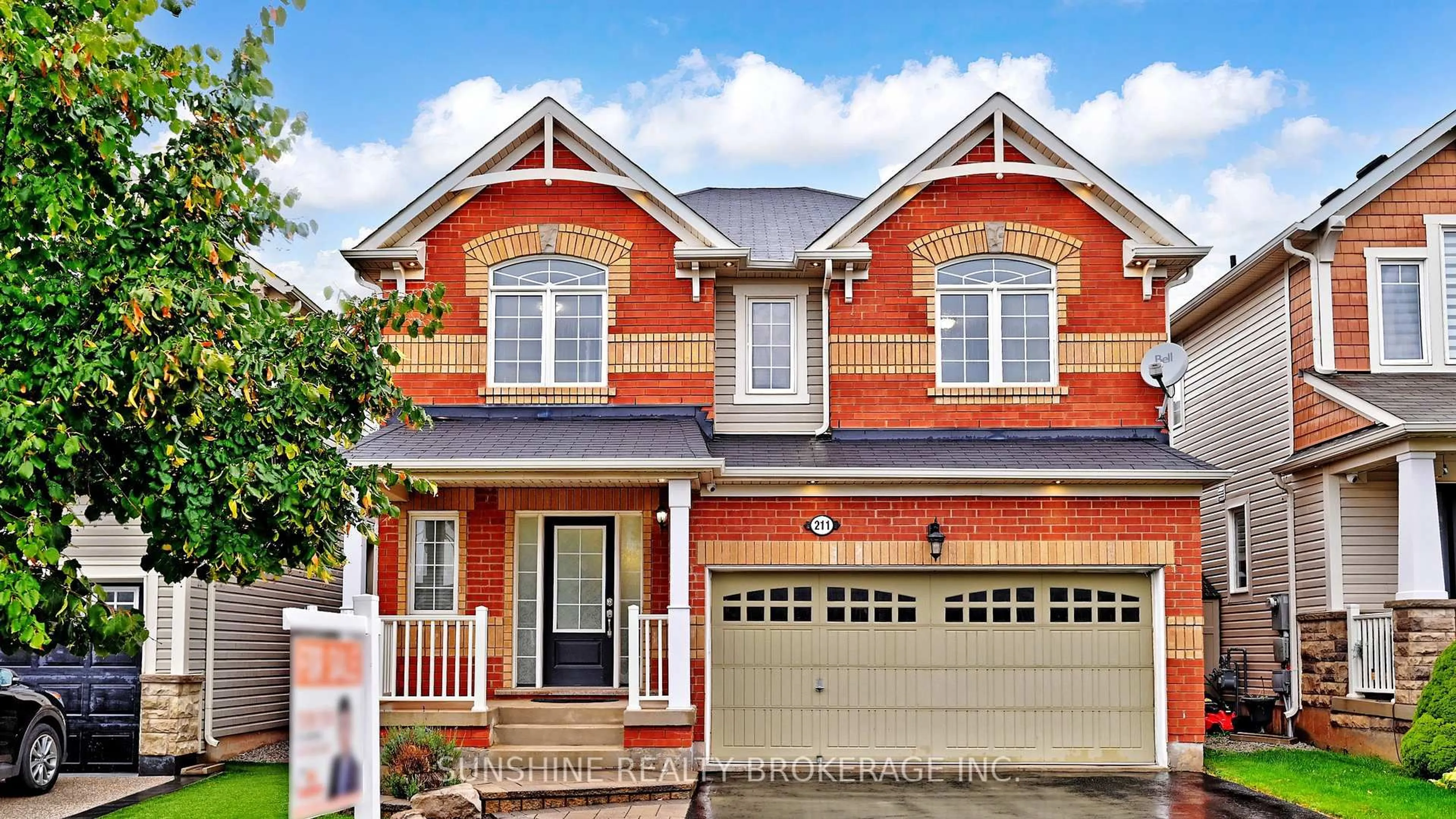 Home with brick exterior material, street for 211 Monaghan Cres, Milton Ontario L9T 8C7