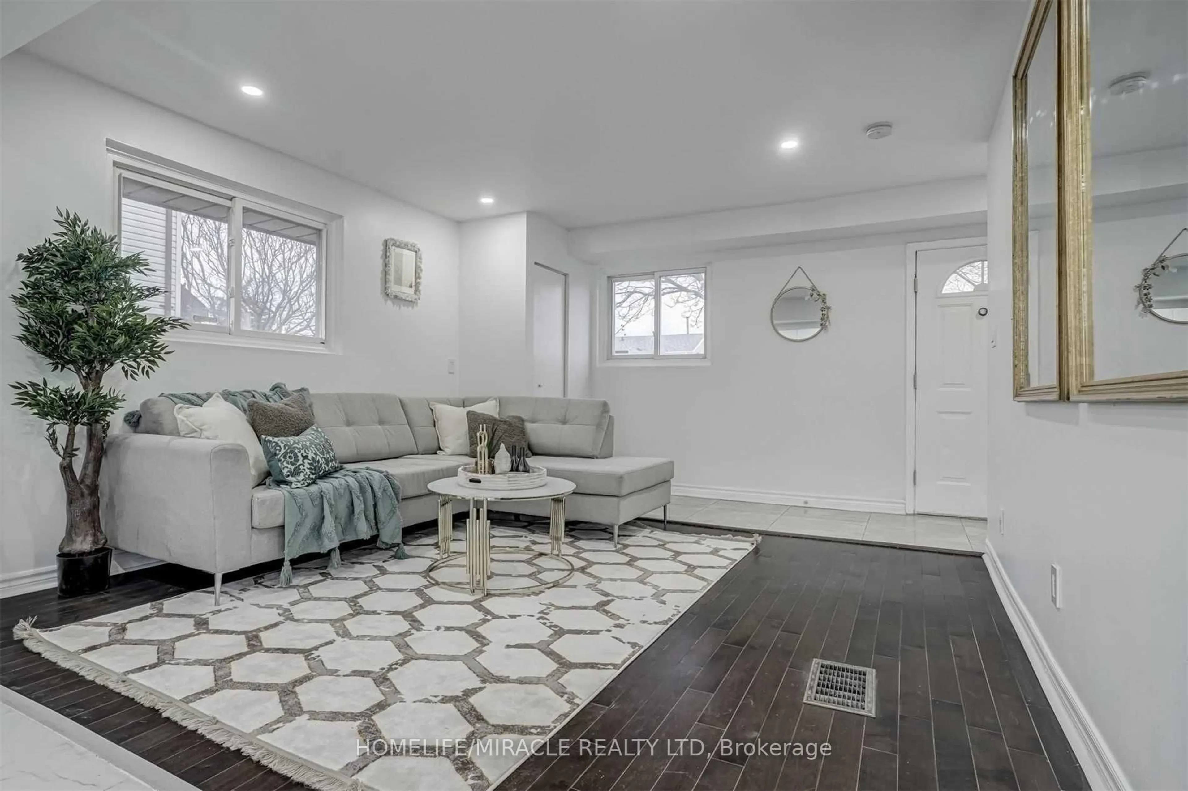 Living room with furniture, unknown for 33 Mosque Cres, Toronto Ontario M9V 4J1