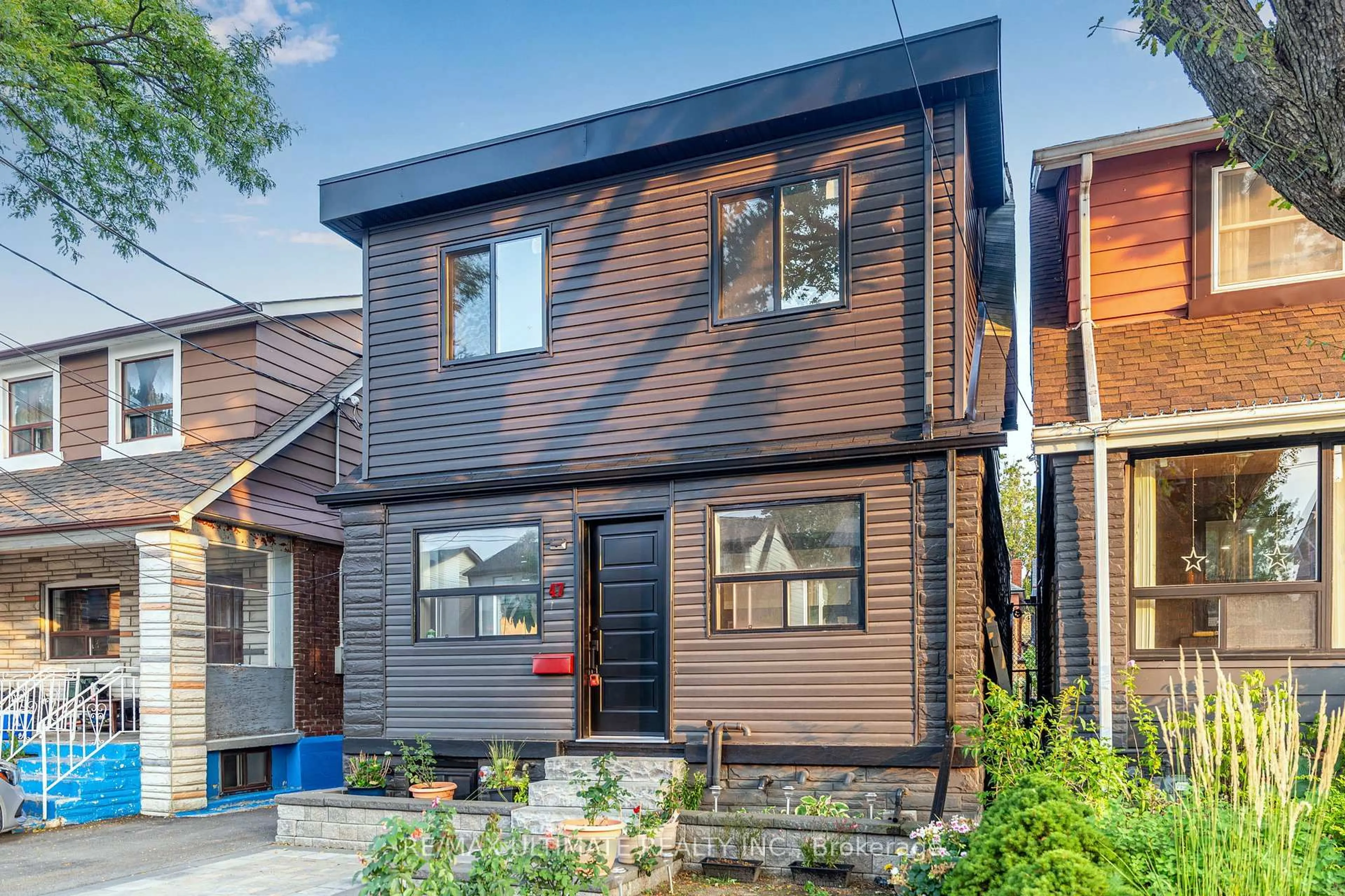 Home with brick exterior material, street for 47 Mahoney Ave, Toronto Ontario M6M 2H5