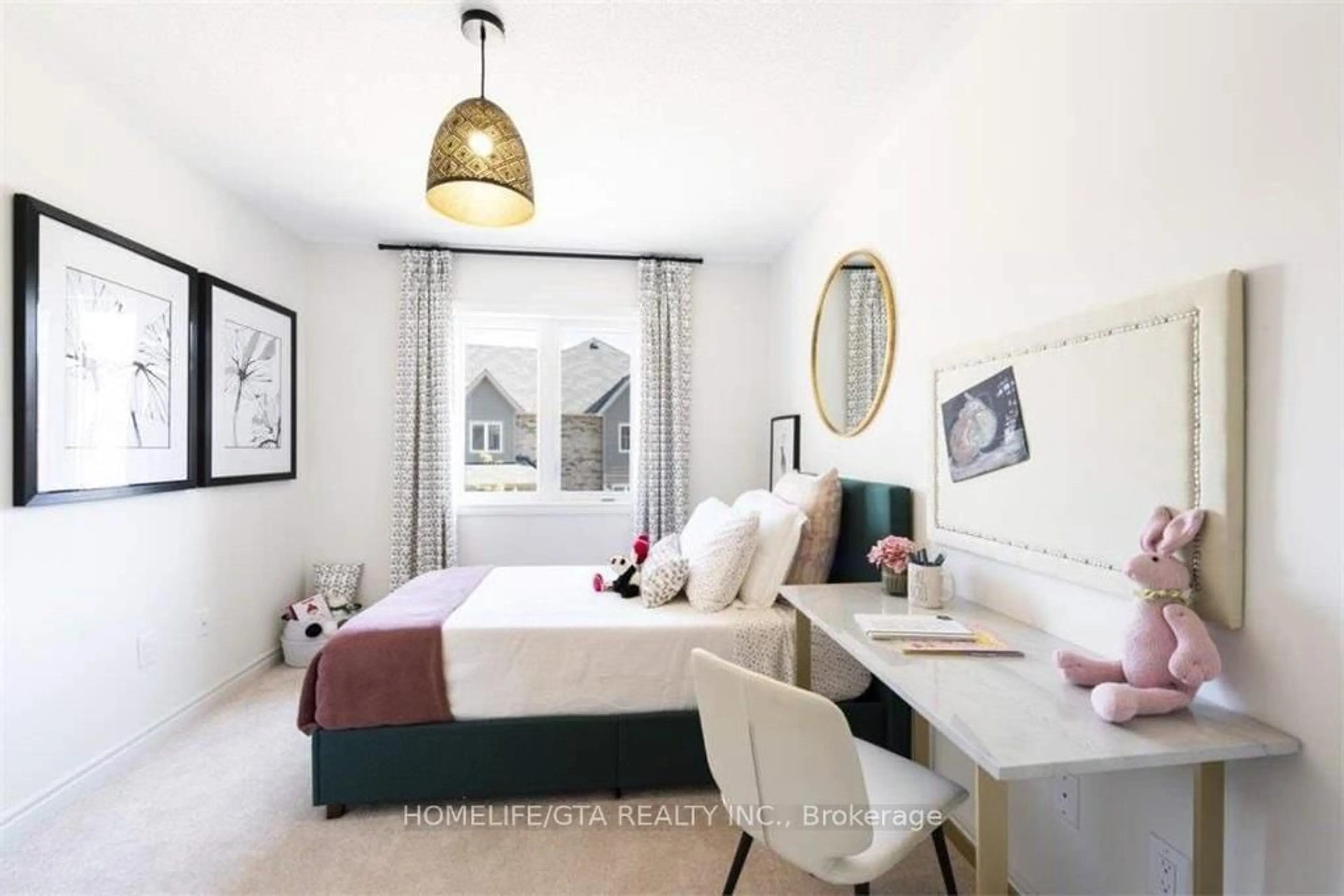 Bedroom with bed, unknown for 50 Edinburgh Dr #61, Brampton Ontario L6Y 6A7