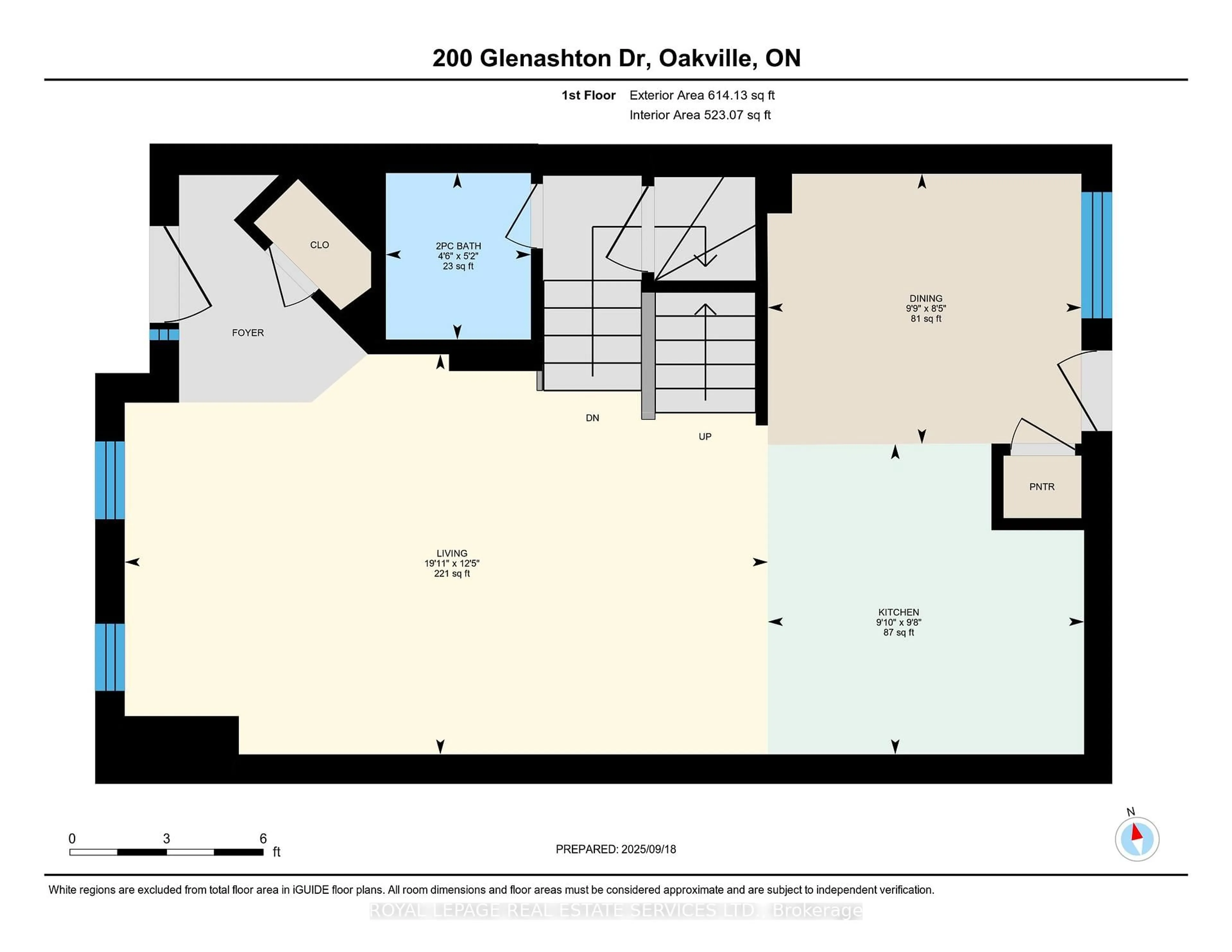 Floor plan for 200 Glenashton Dr, Oakville Ontario L6H 6H6
