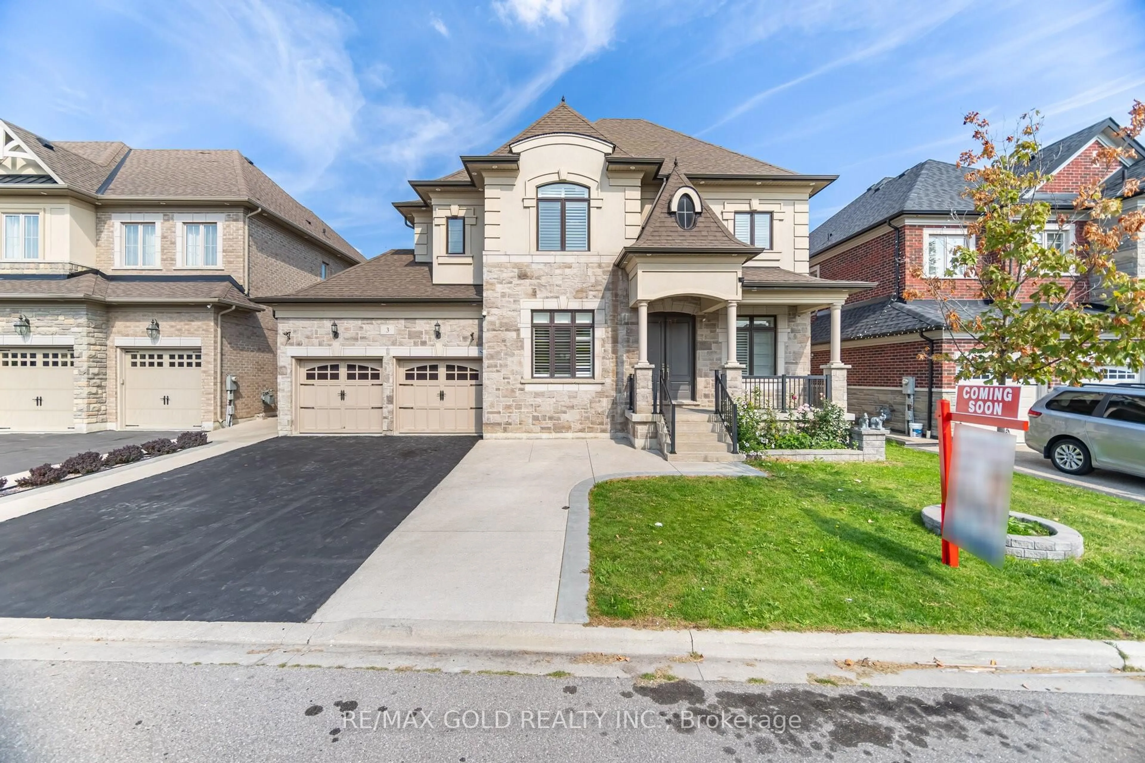 Home with brick exterior material, street for 3 Sister Oreilly Rd, Brampton Ontario L6P 4C6