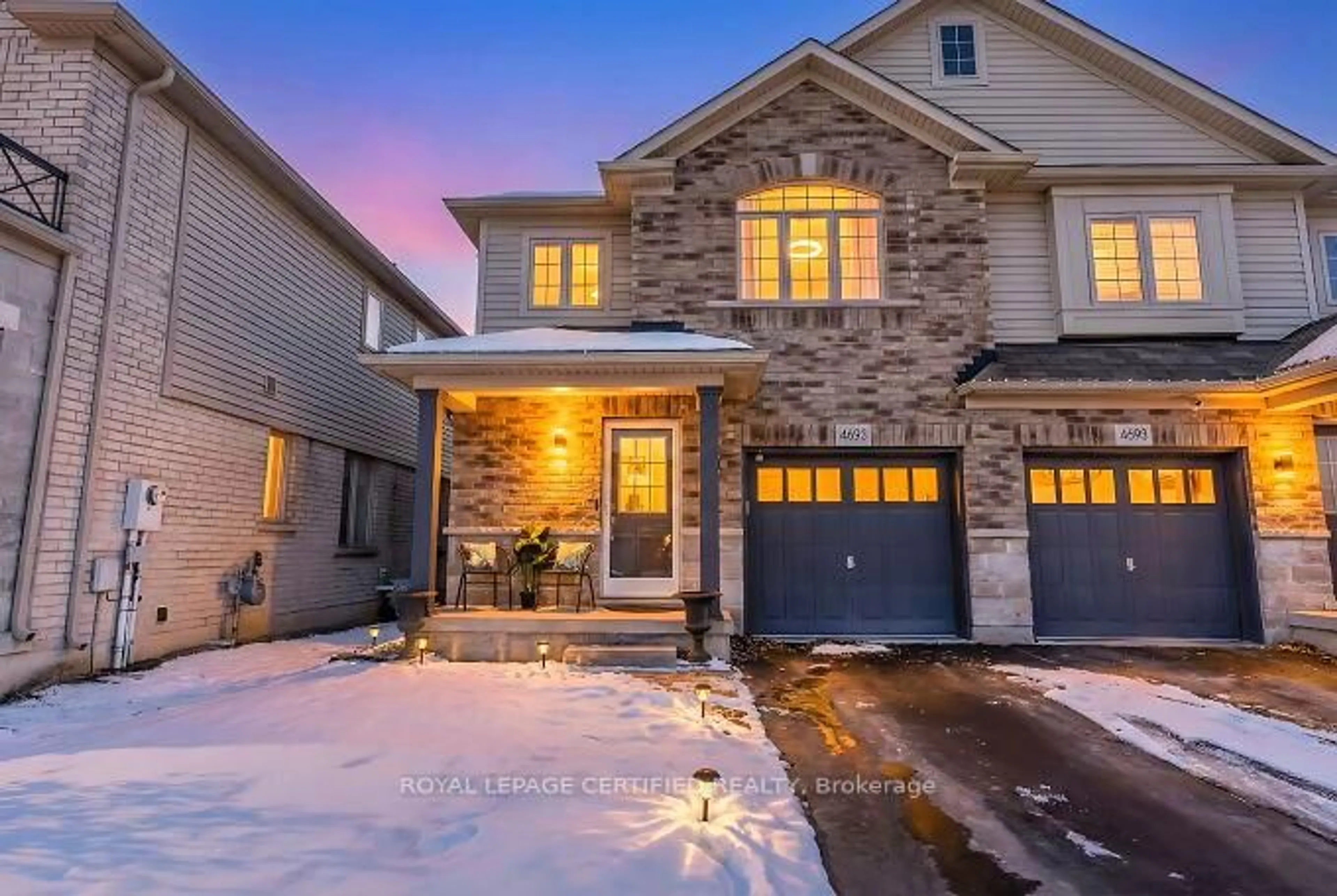 Home with brick exterior material, street for 4693 Thomas Alton Blvd, Burlington Ontario L7M 0J7