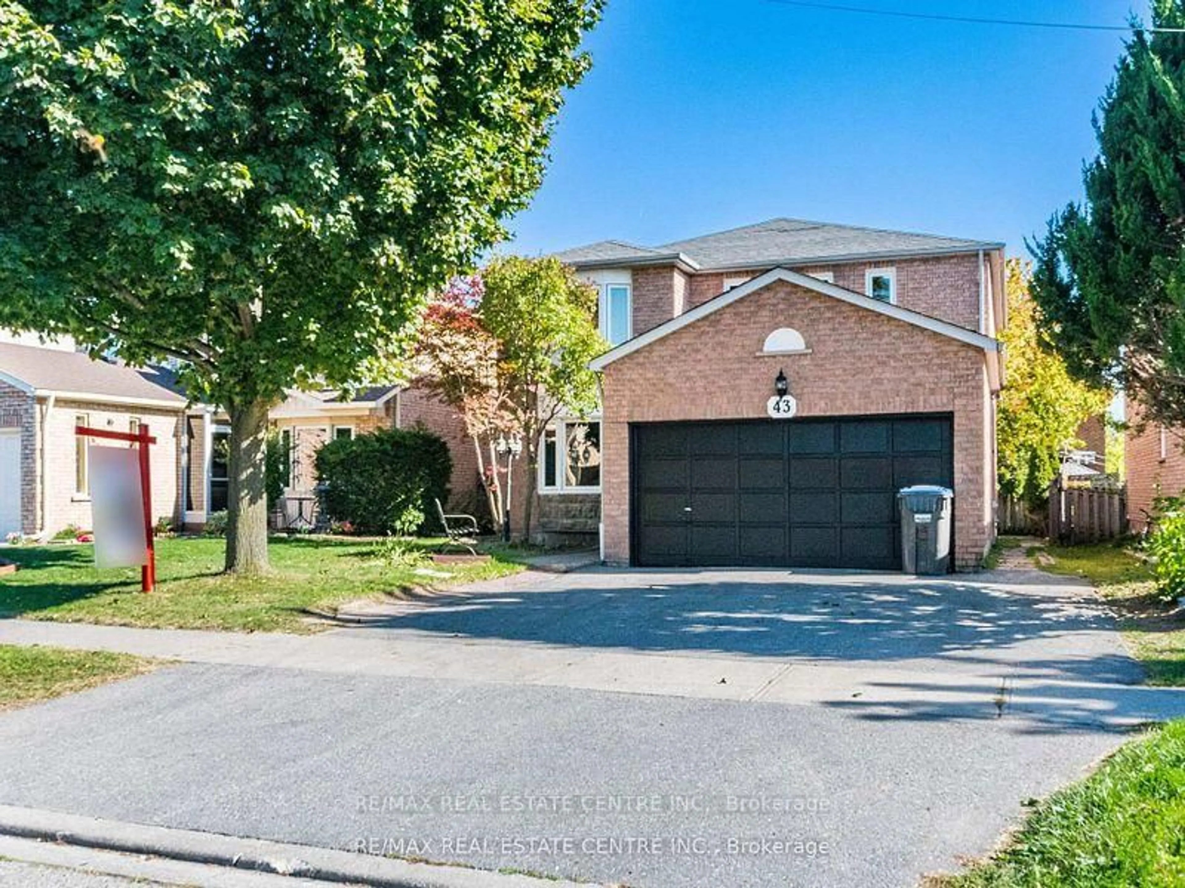 Home with brick exterior material, street for 43 Horsham St, Brampton Ontario L6X 3R4