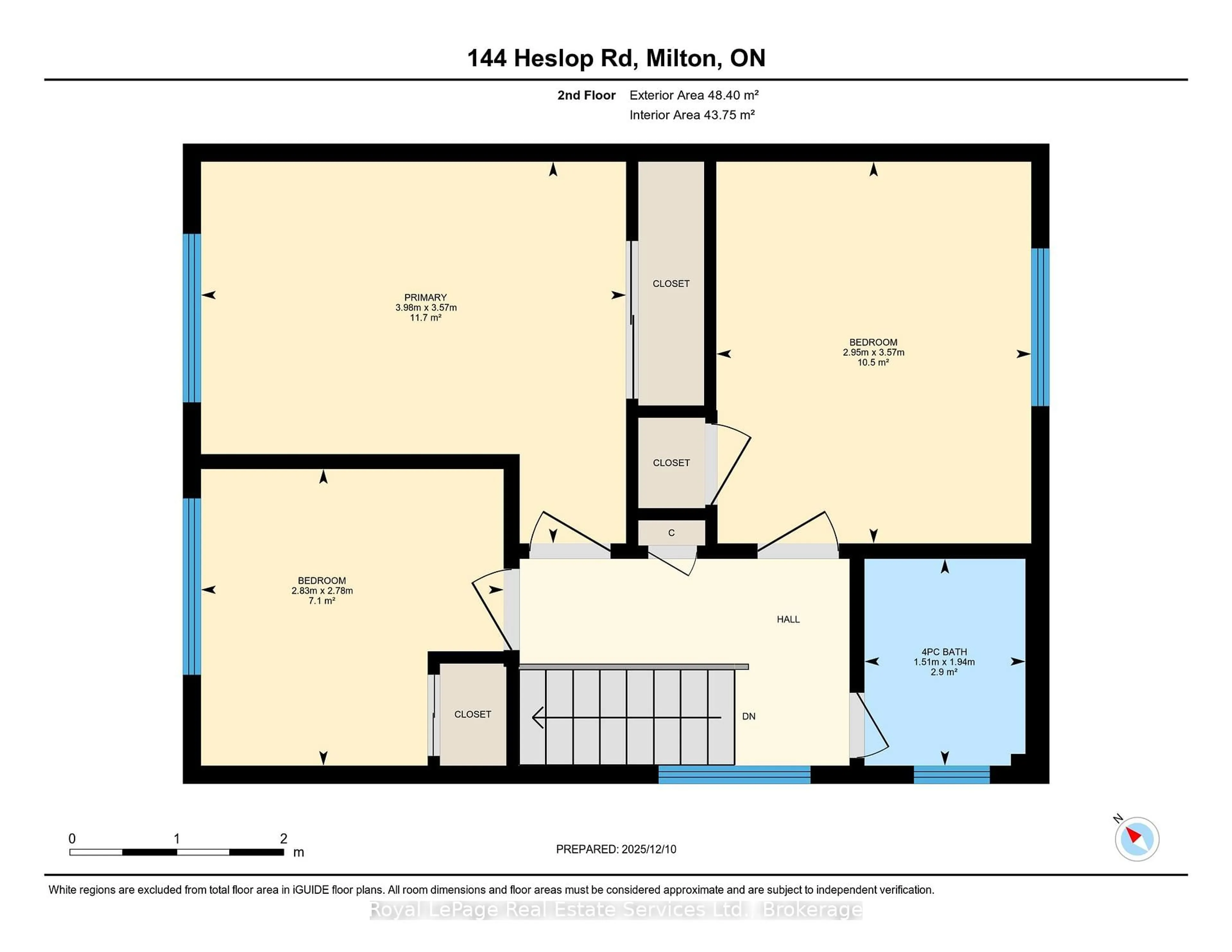 Floor plan for 144 Heslop Rd, Milton Ontario L9T 1B4