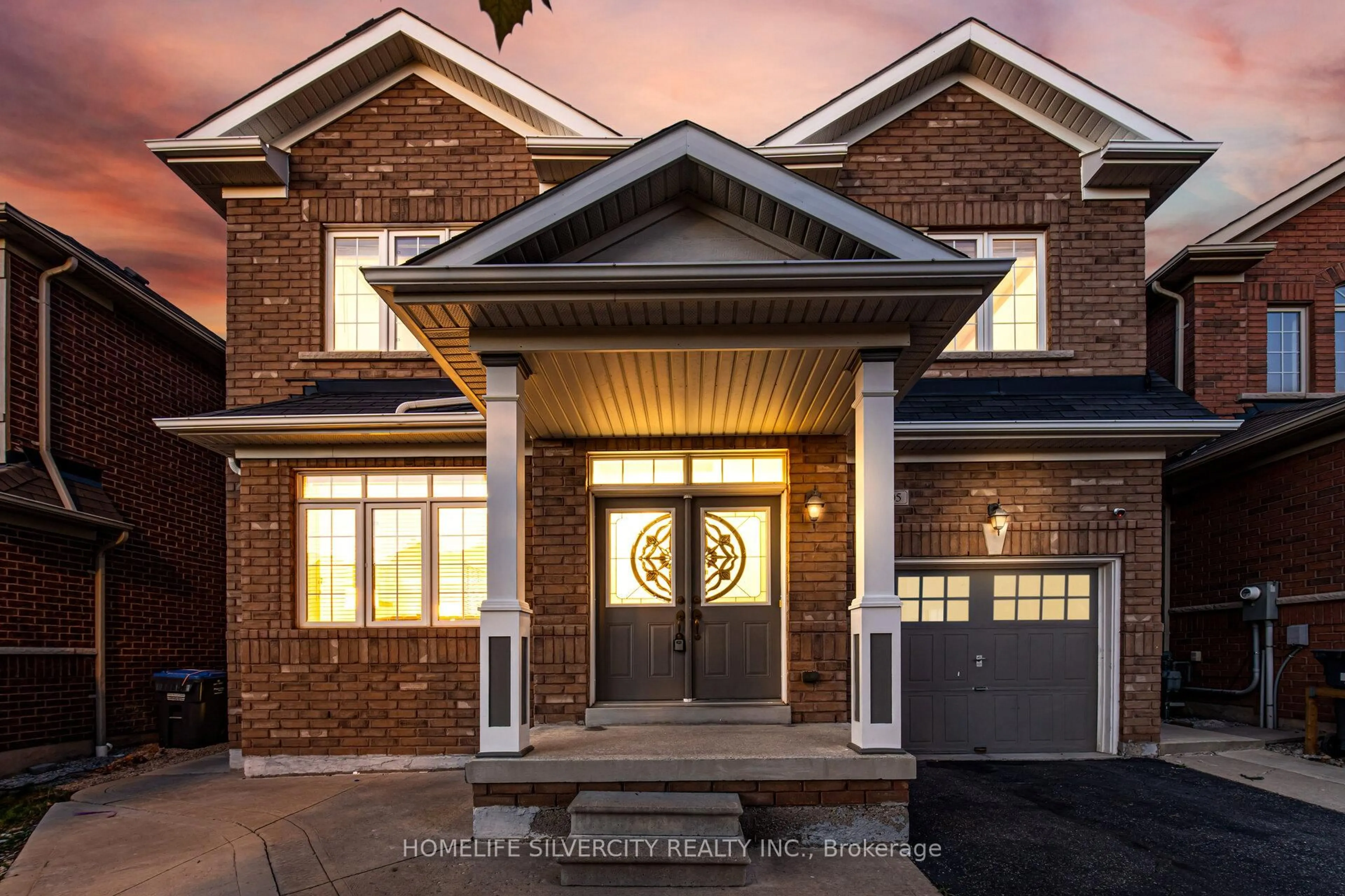 Home with brick exterior material, street for 105 Aylesbury Dr, Brampton Ontario L7A 0W6