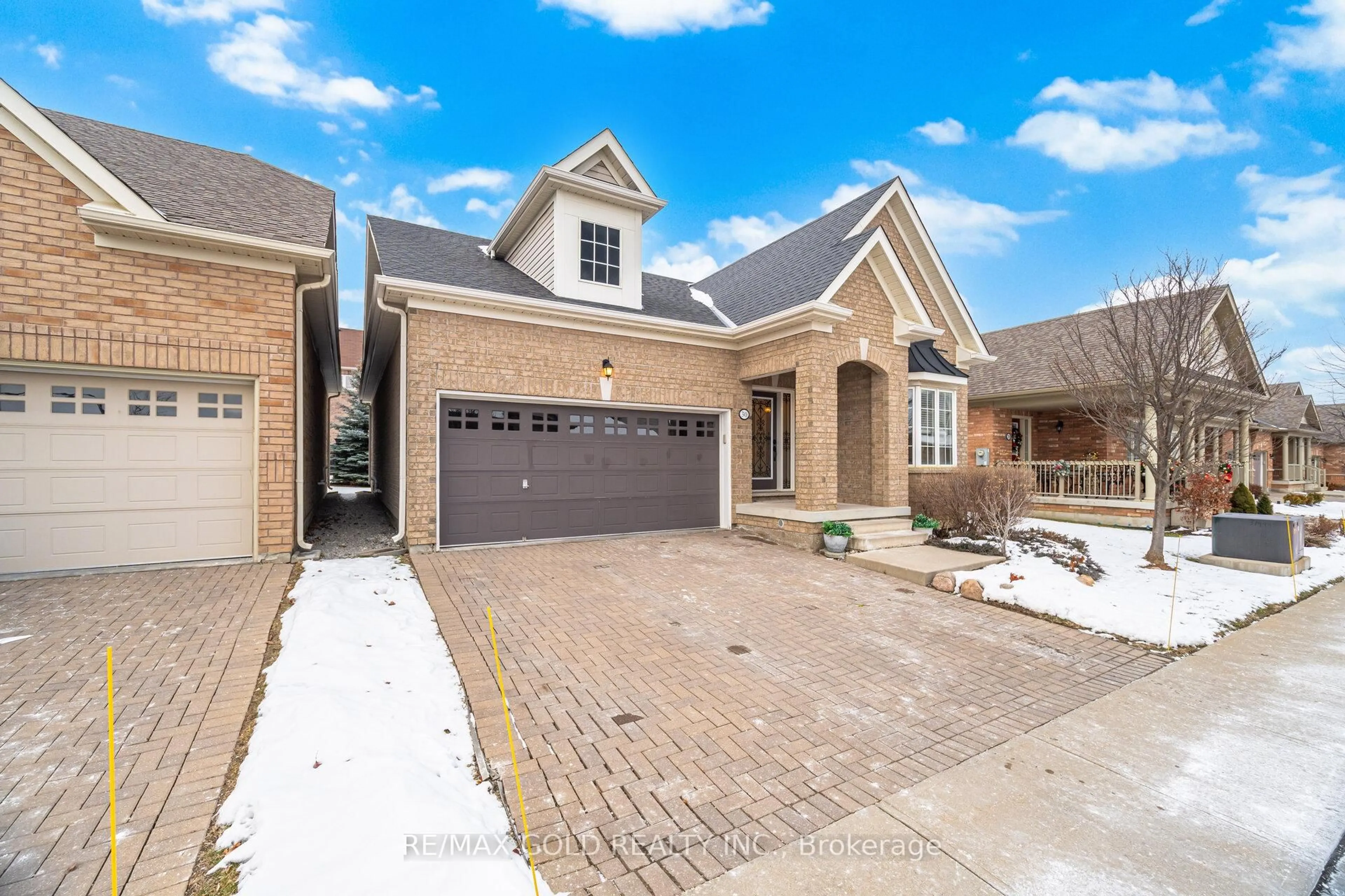 Home with brick exterior material, street for 30 Muzzo Dr #15, Brampton Ontario L6R 3W8