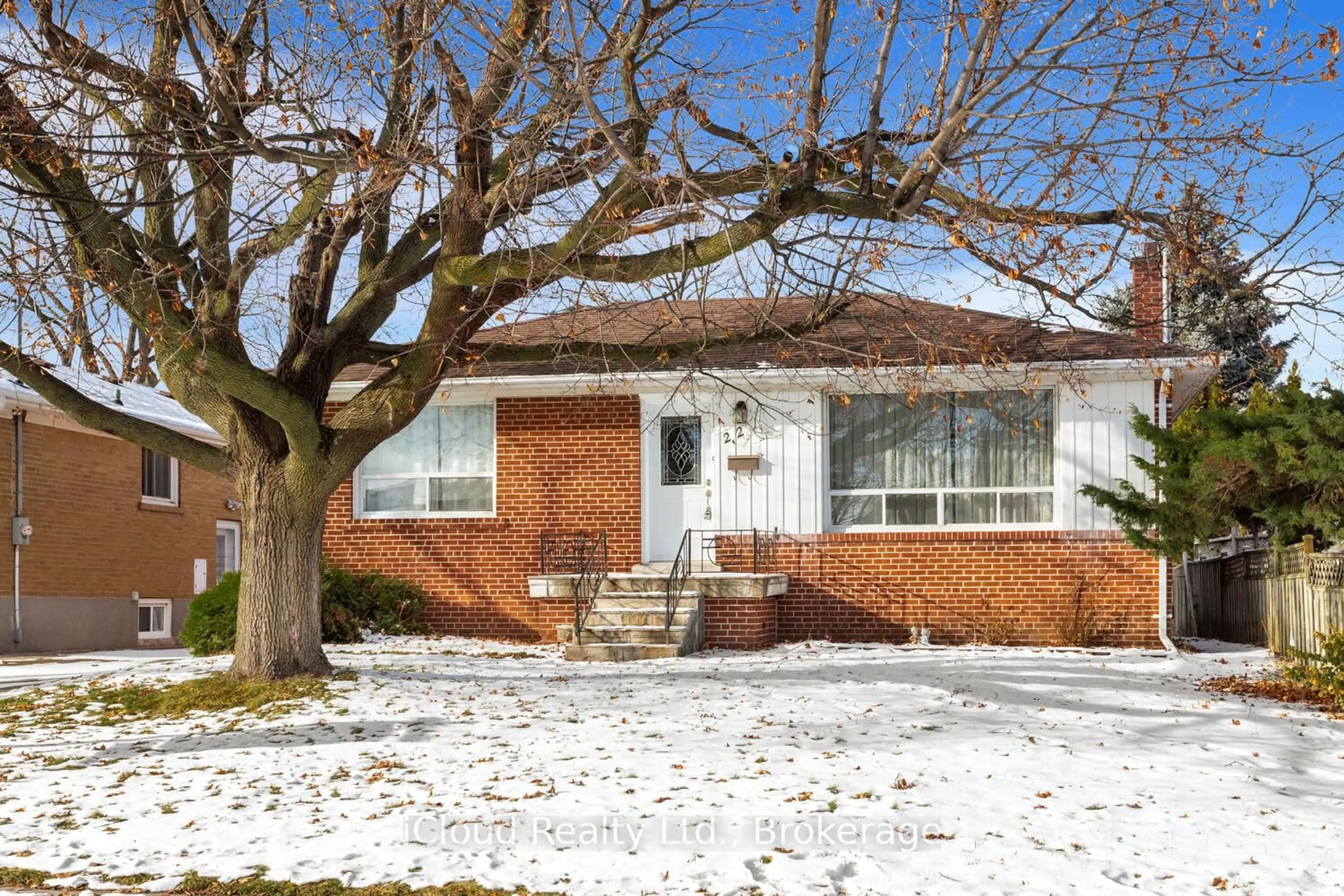 Home with brick exterior material, street for 22 Mcculla Ave, Brampton Ontario L6V 1L7