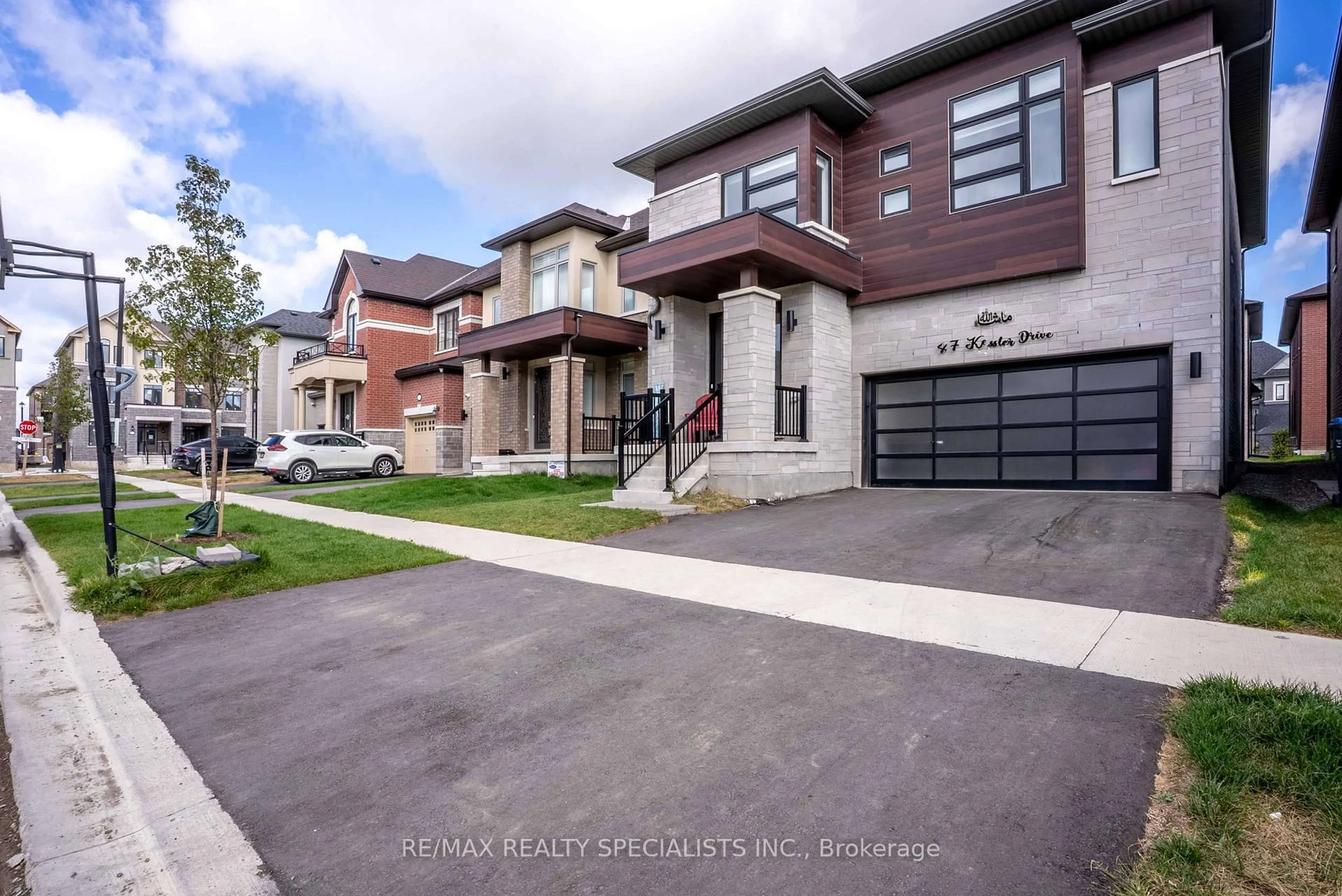 Home with brick exterior material, street for 47 Kessler Dr, Brampton Ontario L6R 4E7