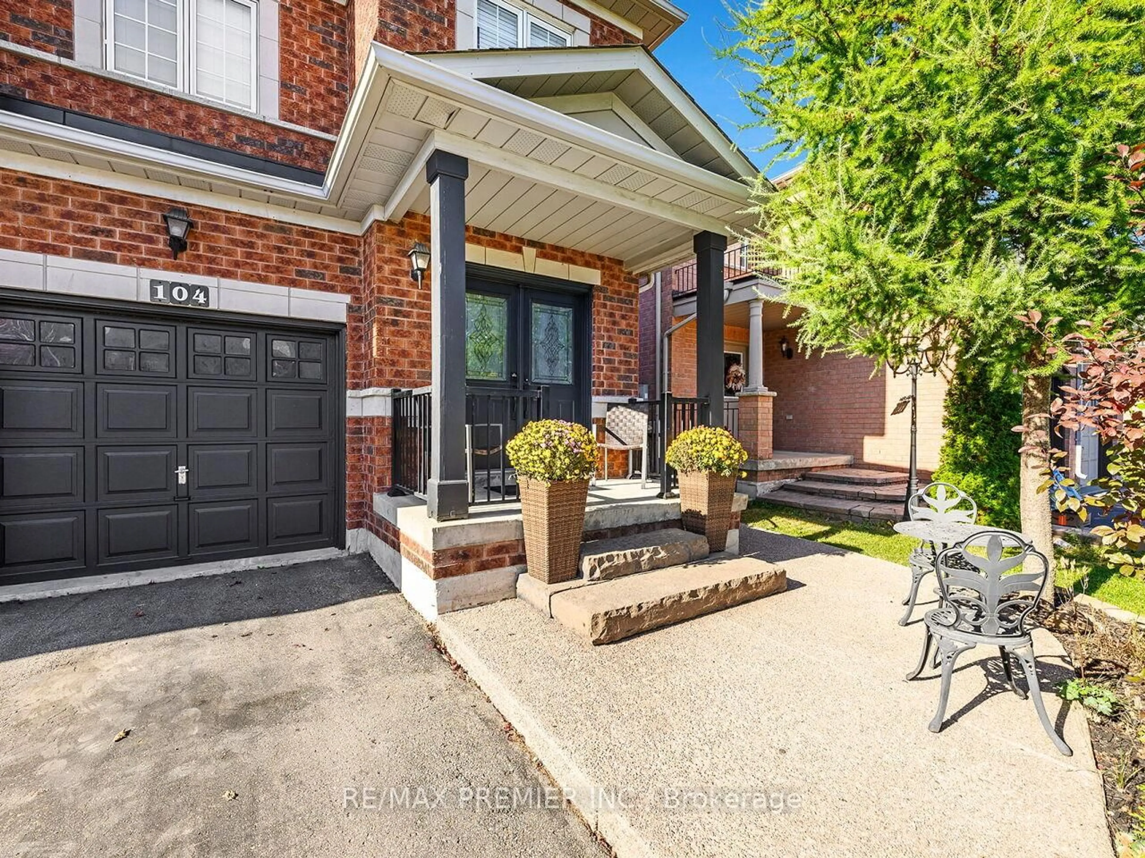 Home with brick exterior material, street for 104 Humbershed Cres, Caledon Ontario L7E 2X6