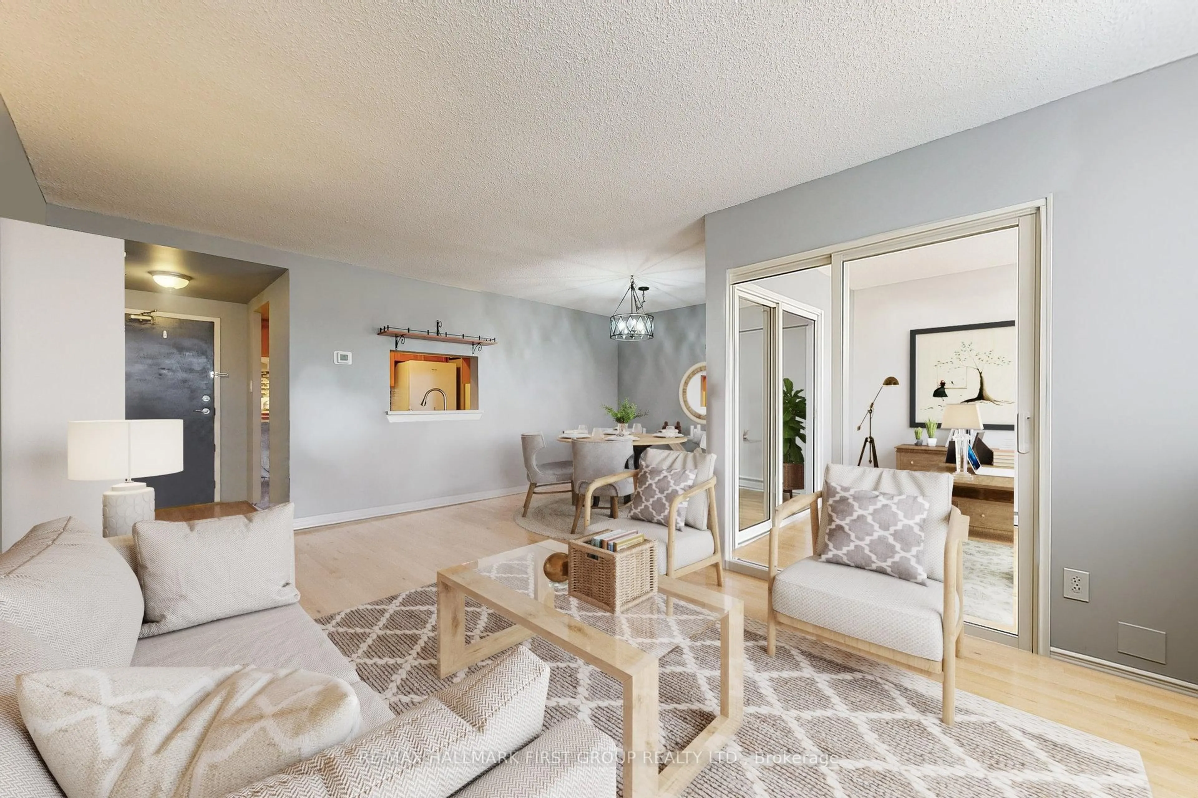 Living room with furniture, unknown for 8351 McLaughlin Rd #218, Brampton Ontario L6Y 4H8