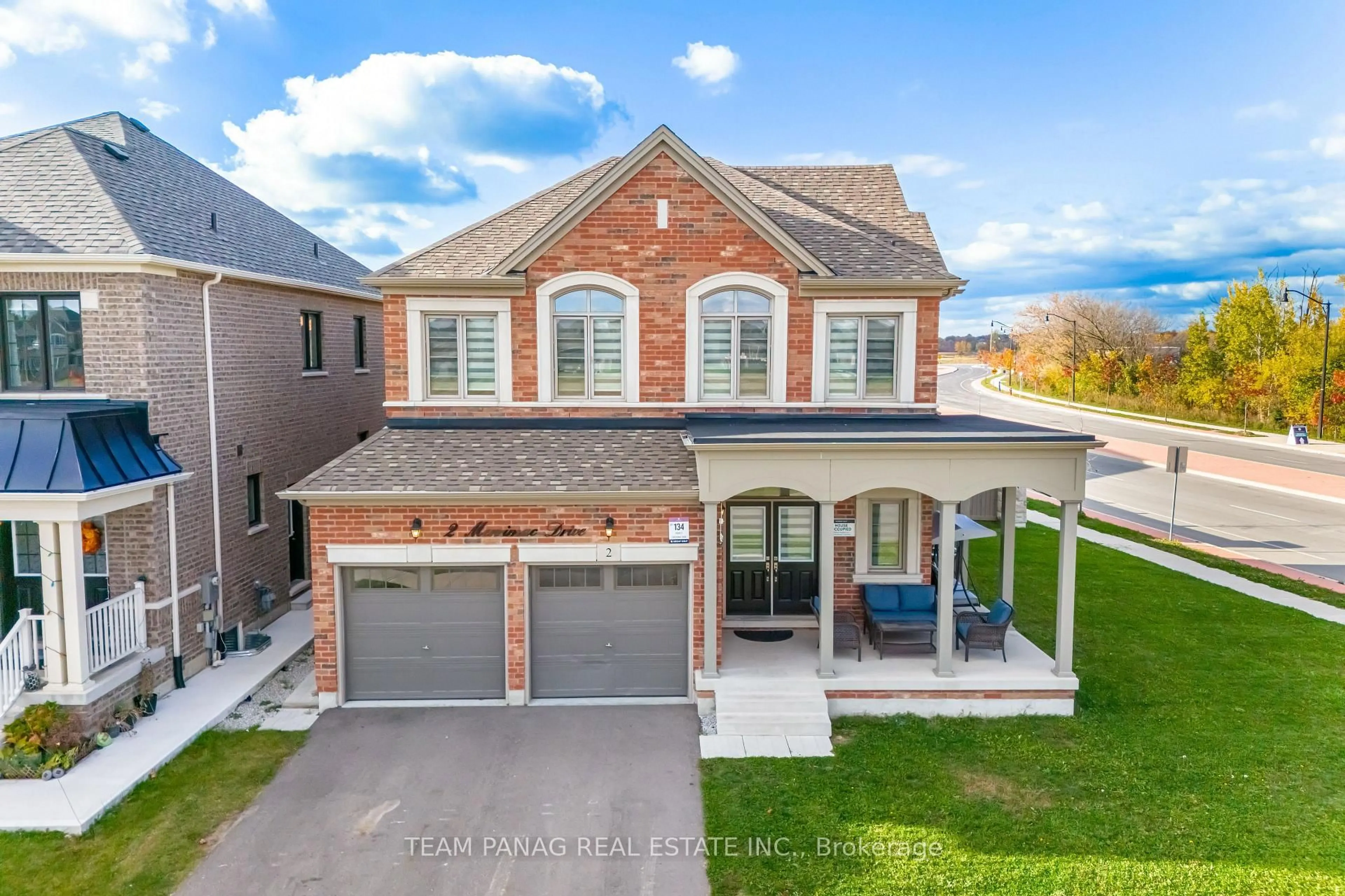 A pic from outside/outdoor area/front of a property/back of a property/a pic from drone, street for 2 Merrimac Dr, Brampton Ontario L6Y 6K3