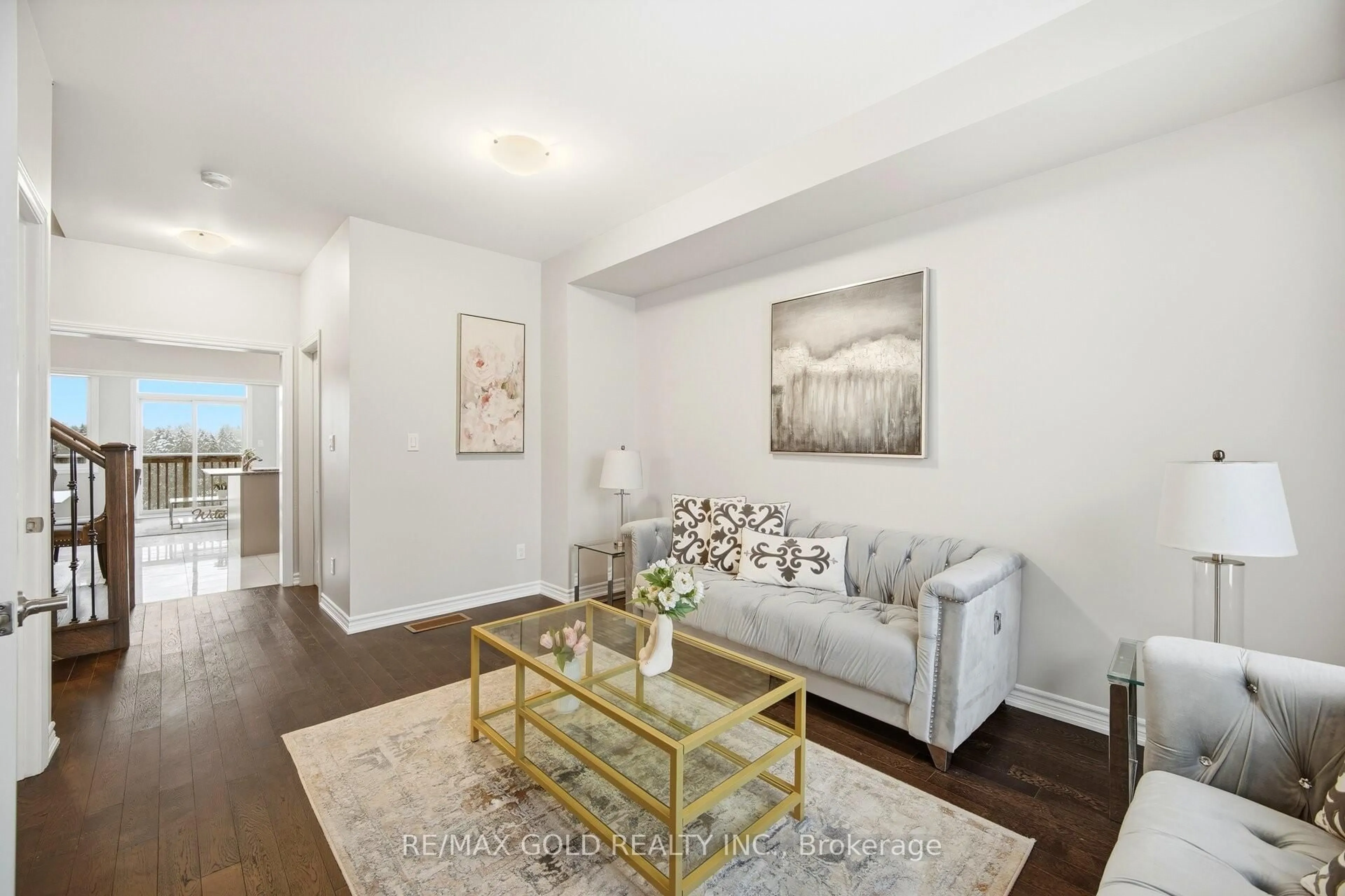 Living room with furniture, unknown for 52 Savino Dr, Brampton Ontario L6Z 0J7