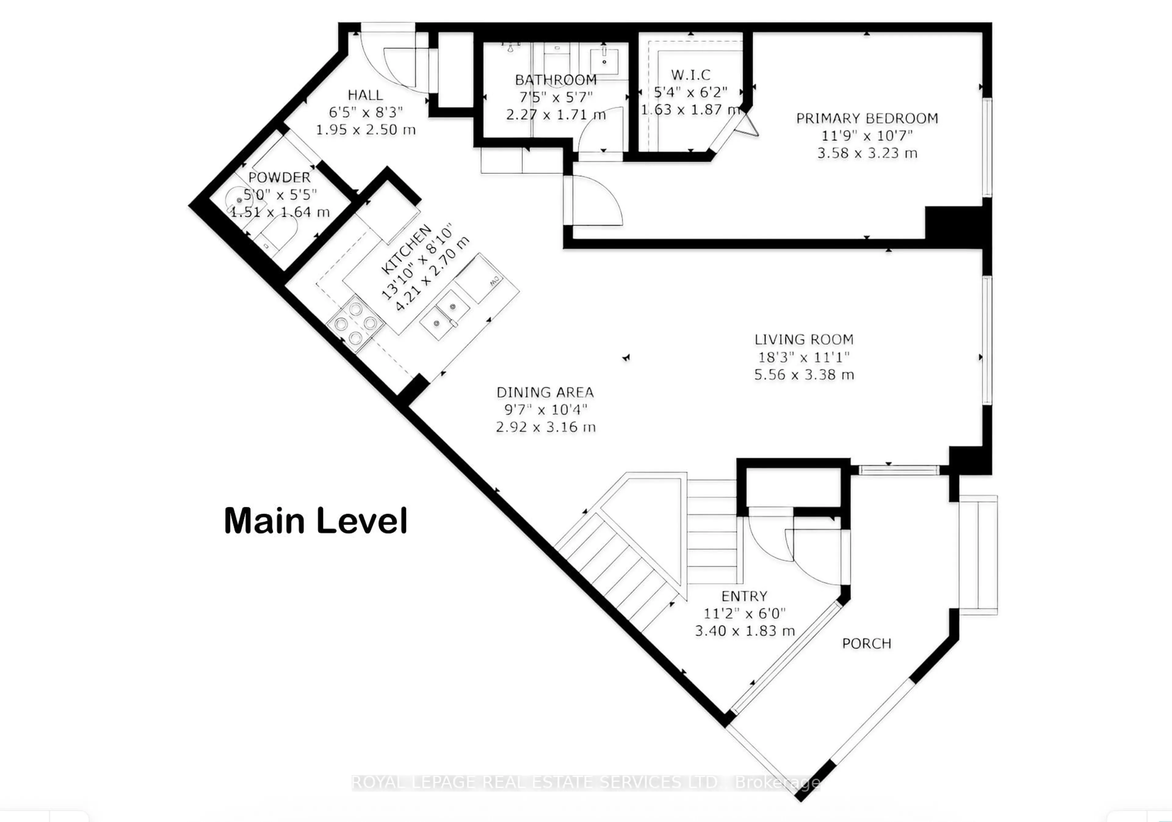 Floor plan for 220 Forum Dr #113, Mississauga Ontario L4Z 4K1
