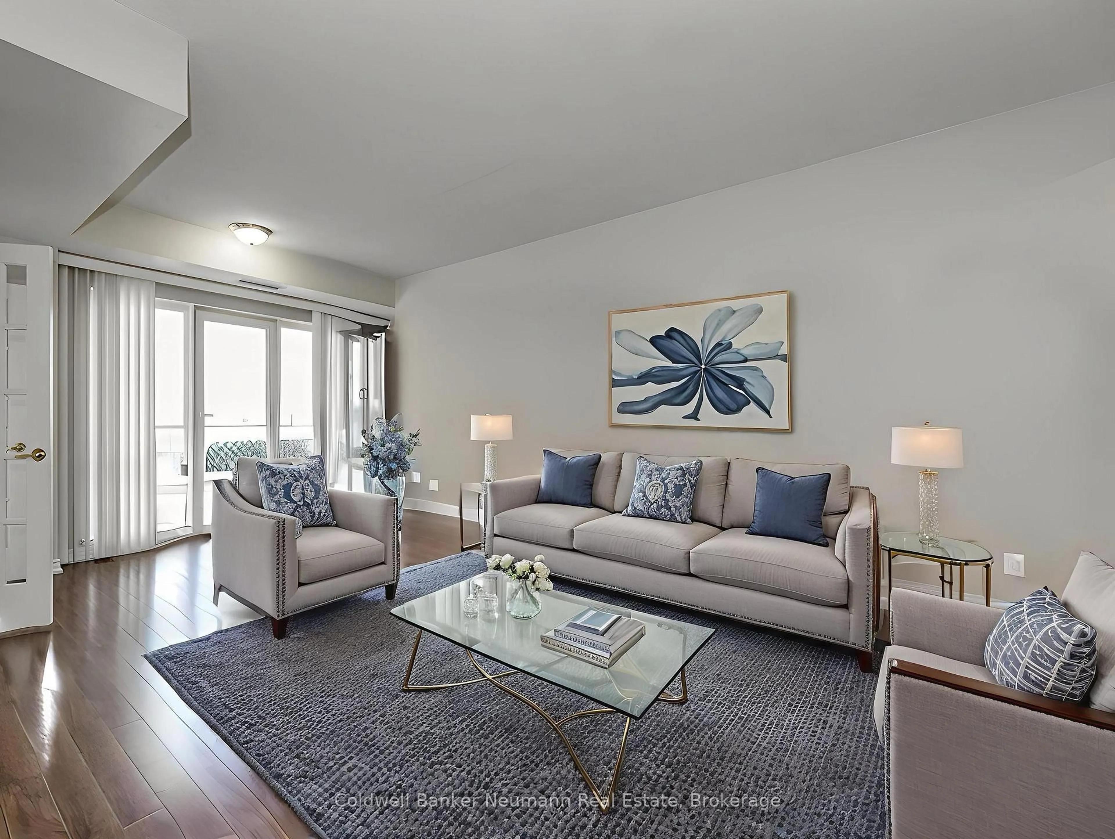 Living room with furniture, unknown for 60 Old Mill Rd #409, Oakville Ontario L6J 7V9