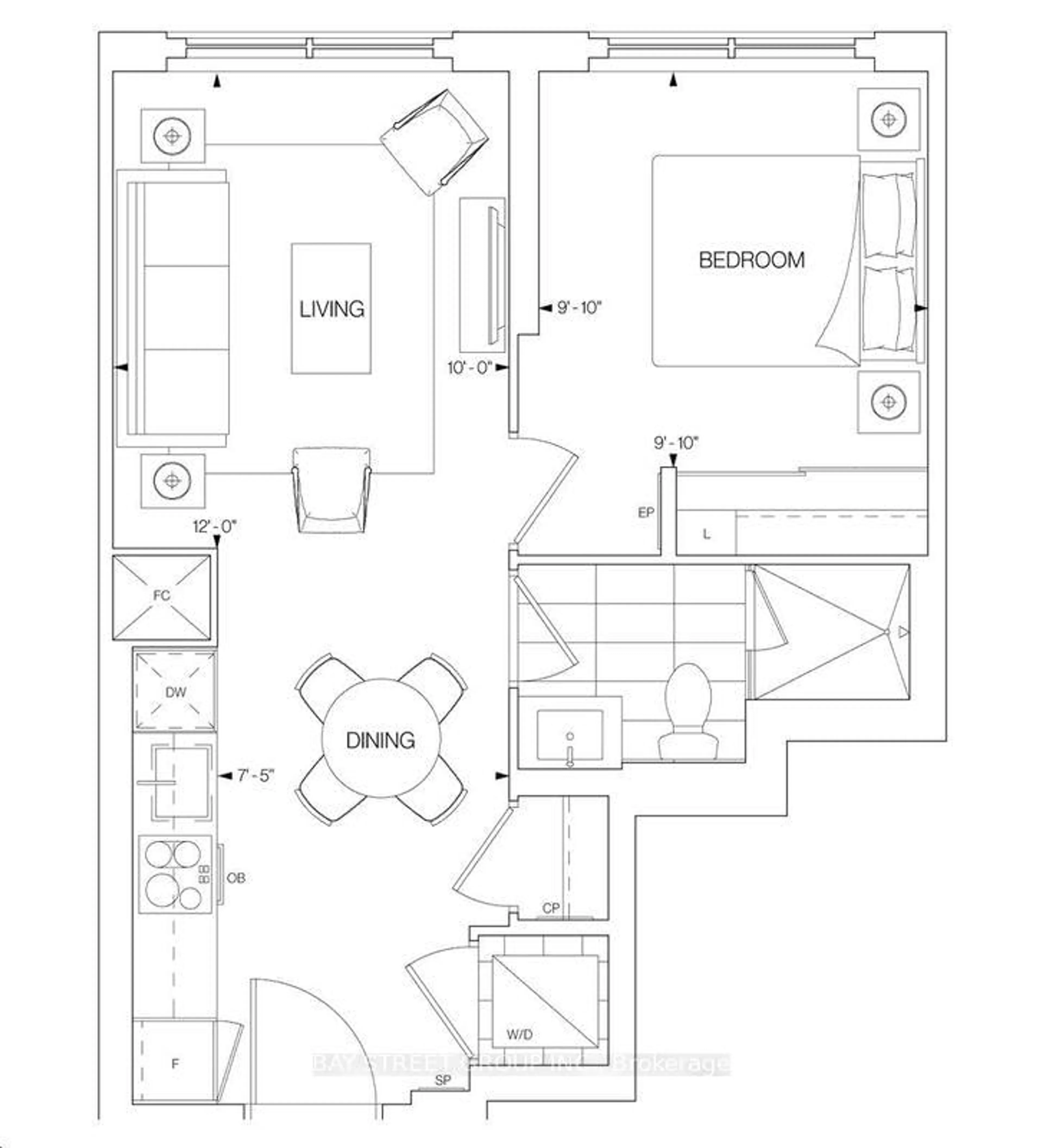 Floor plan for 25 Cordova Ave, Toronto Ontario M9A 1B2