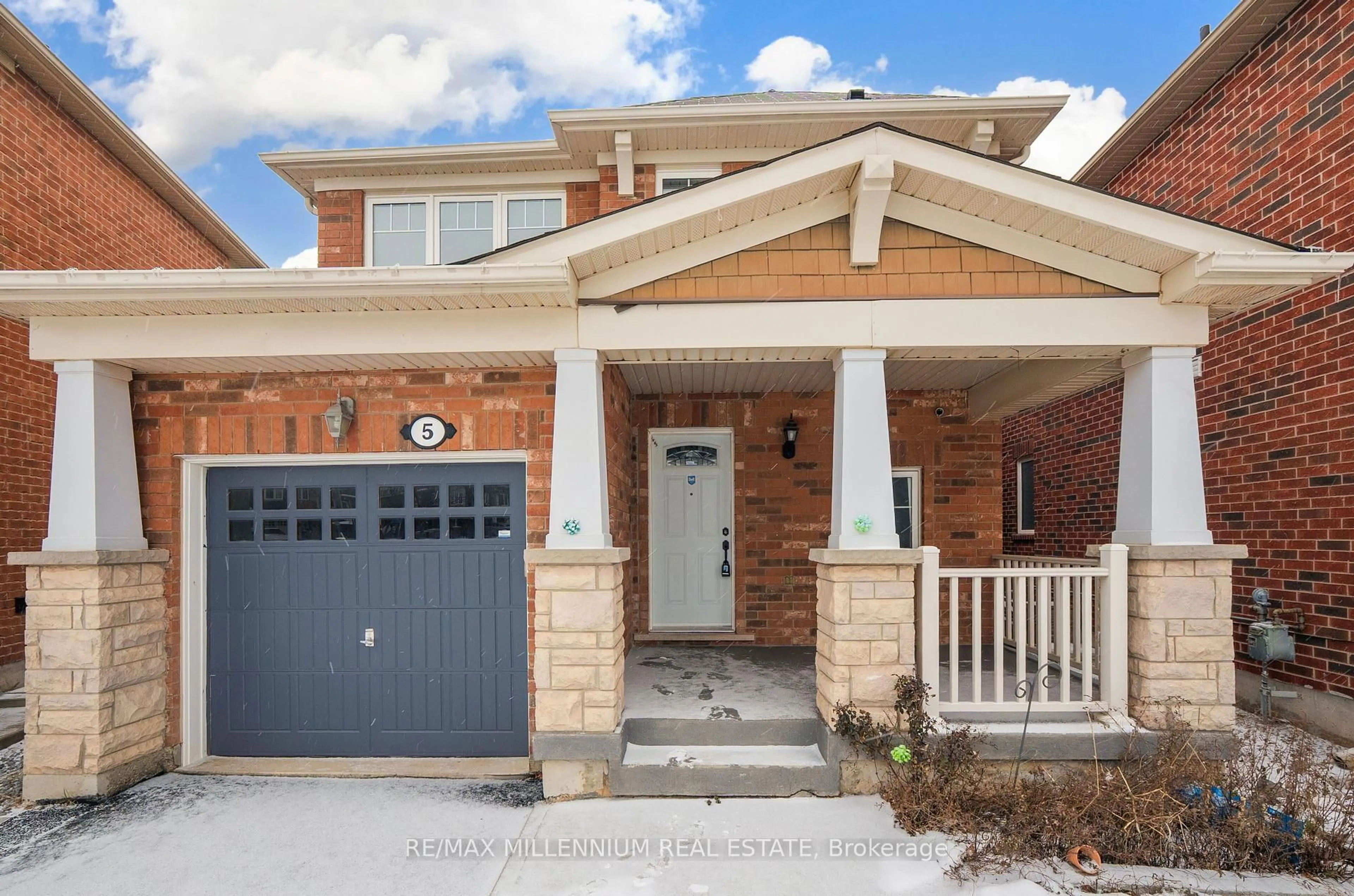 Home with brick exterior material, street for 5 Haverty Tr, Brampton Ontario L7A 0S7