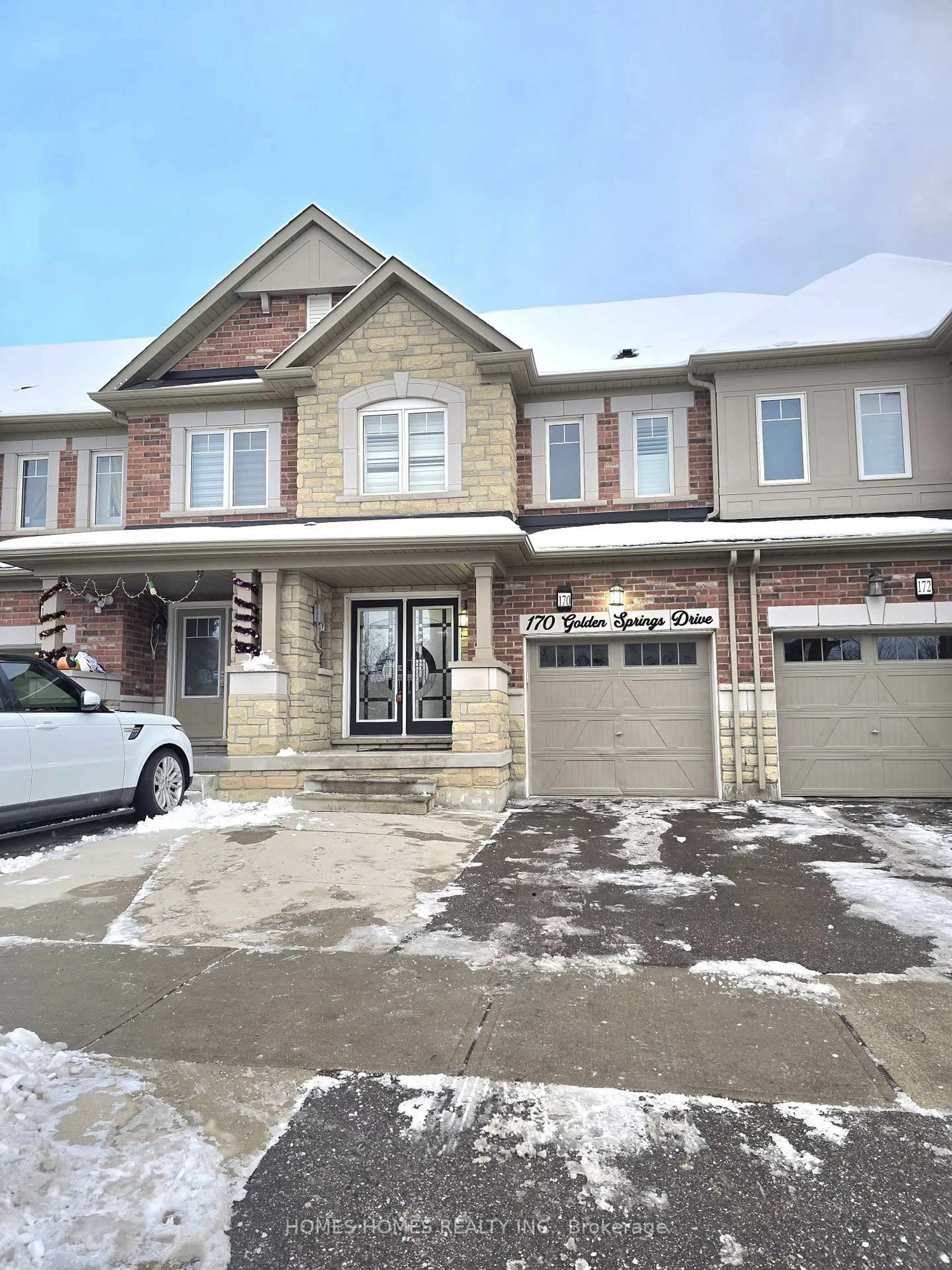 Home with brick exterior material, street for 170 Golden Springs Dr, Brampton Ontario L7A 4N9