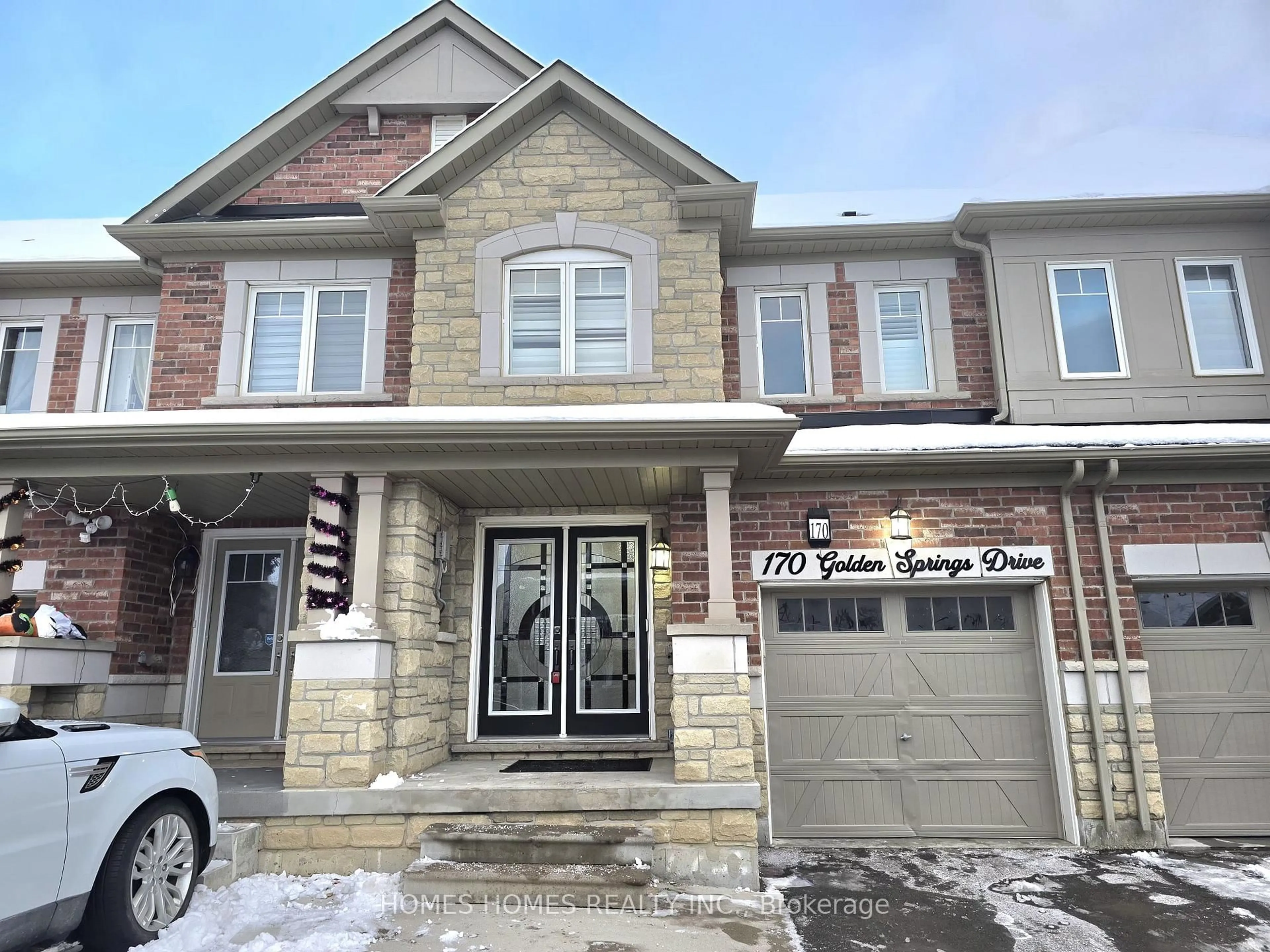 Home with brick exterior material, street for 170 Golden Springs Dr, Brampton Ontario L7A 4N9