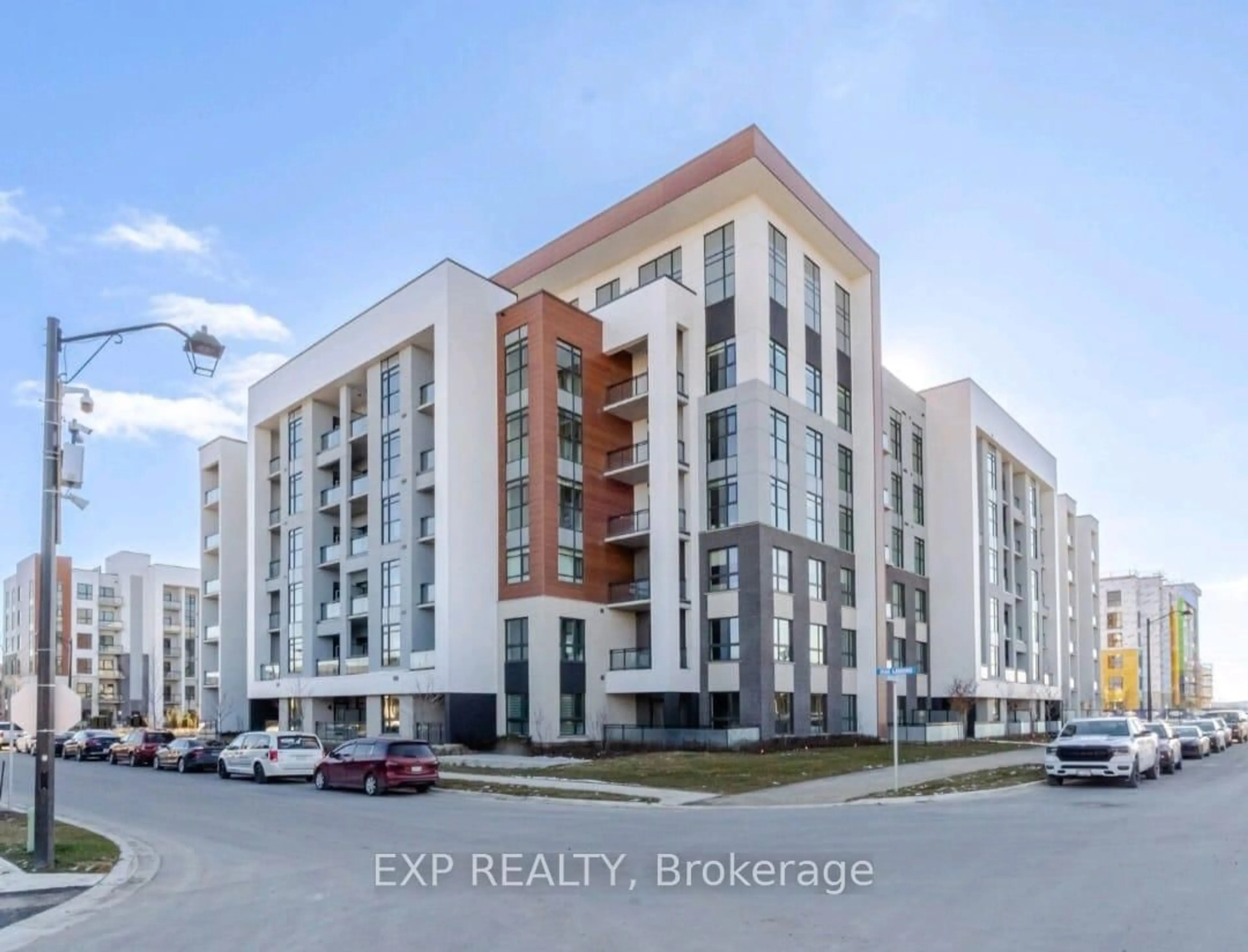 A pic from outside/outdoor area/front of a property/back of a property/a pic from drone, unknown for 460 Gordon Krantz Ave #211, Milton Ontario L9E 1Z3