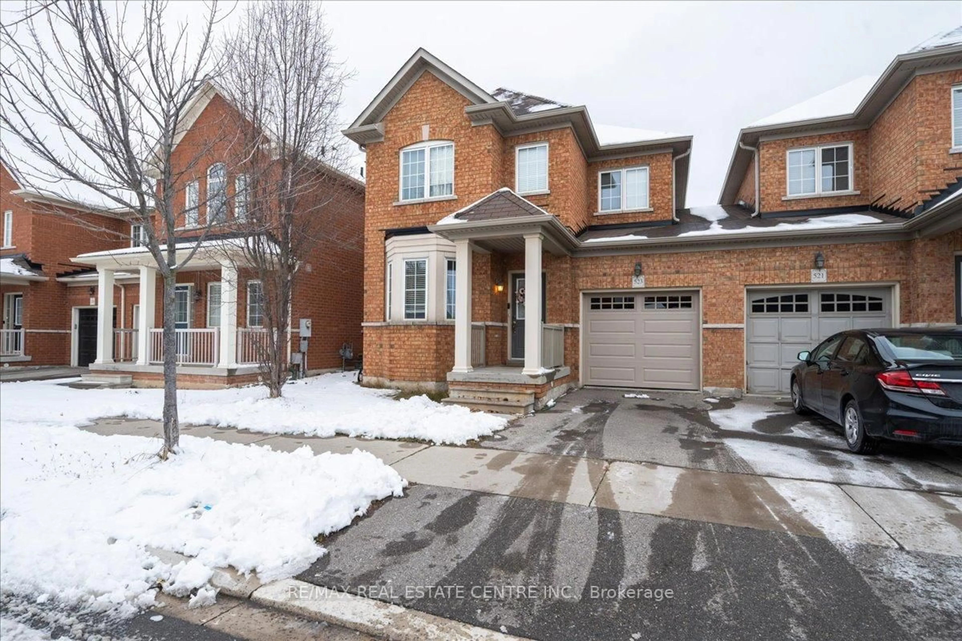 Home with brick exterior material, street for 523 Nairn Circ, Milton Ontario L9T 8A5
