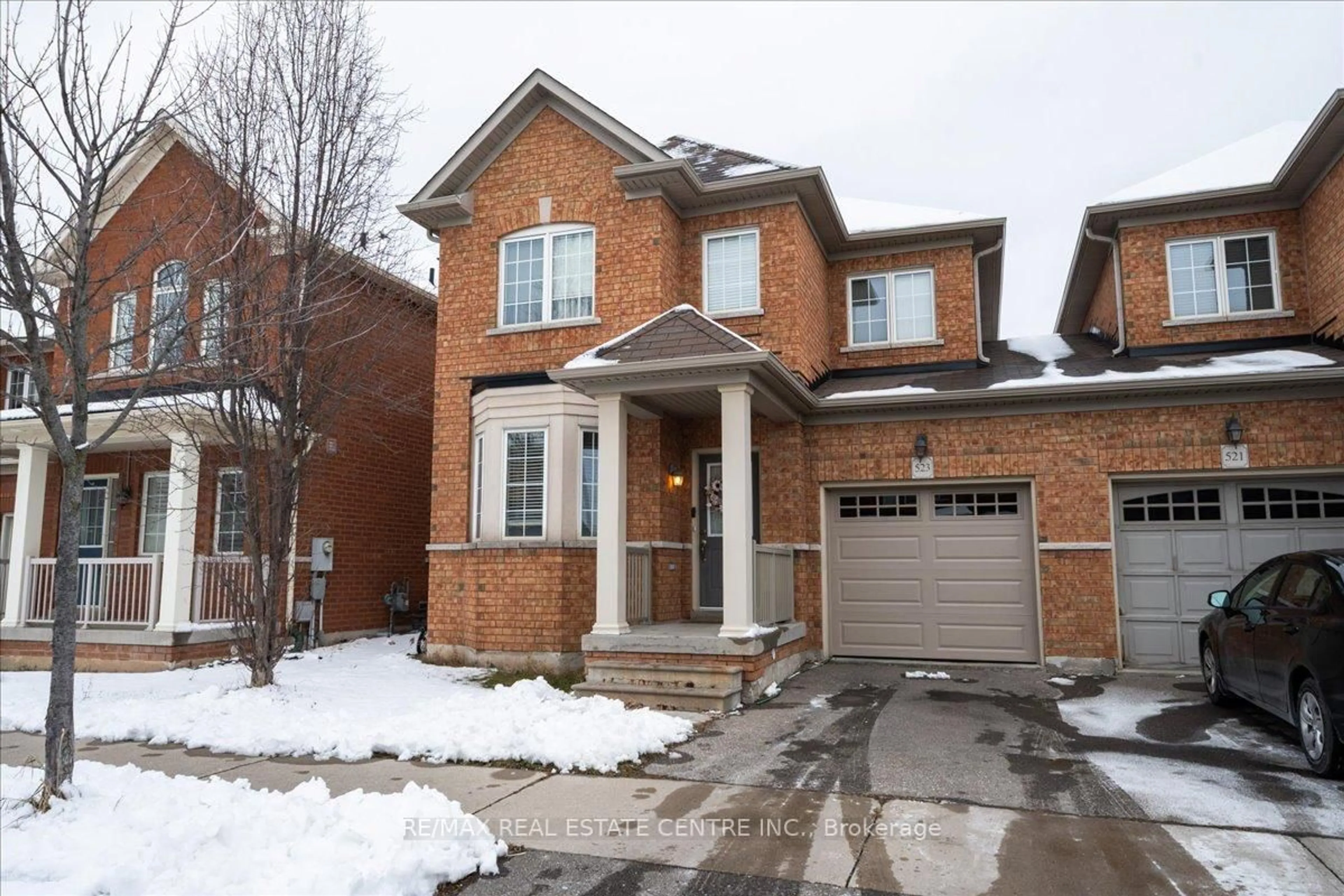 Home with brick exterior material, street for 523 Nairn Circ, Milton Ontario L9T 8A5