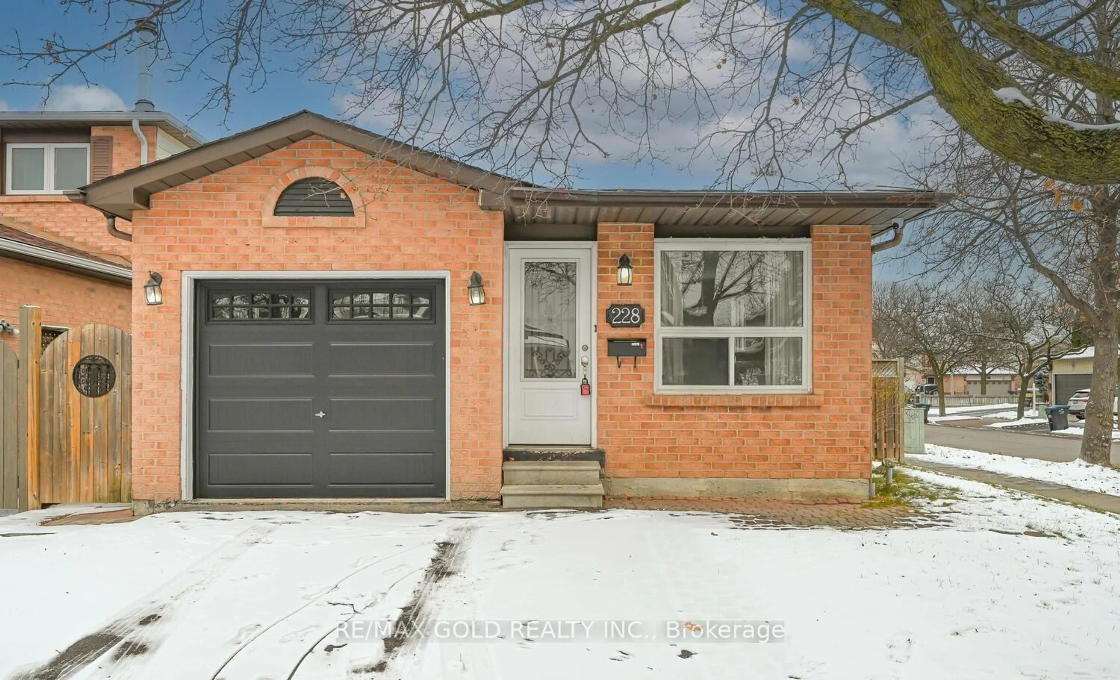 Home with brick exterior material, street for 228 Martindale Cres, Brampton Ontario L6X 2V2