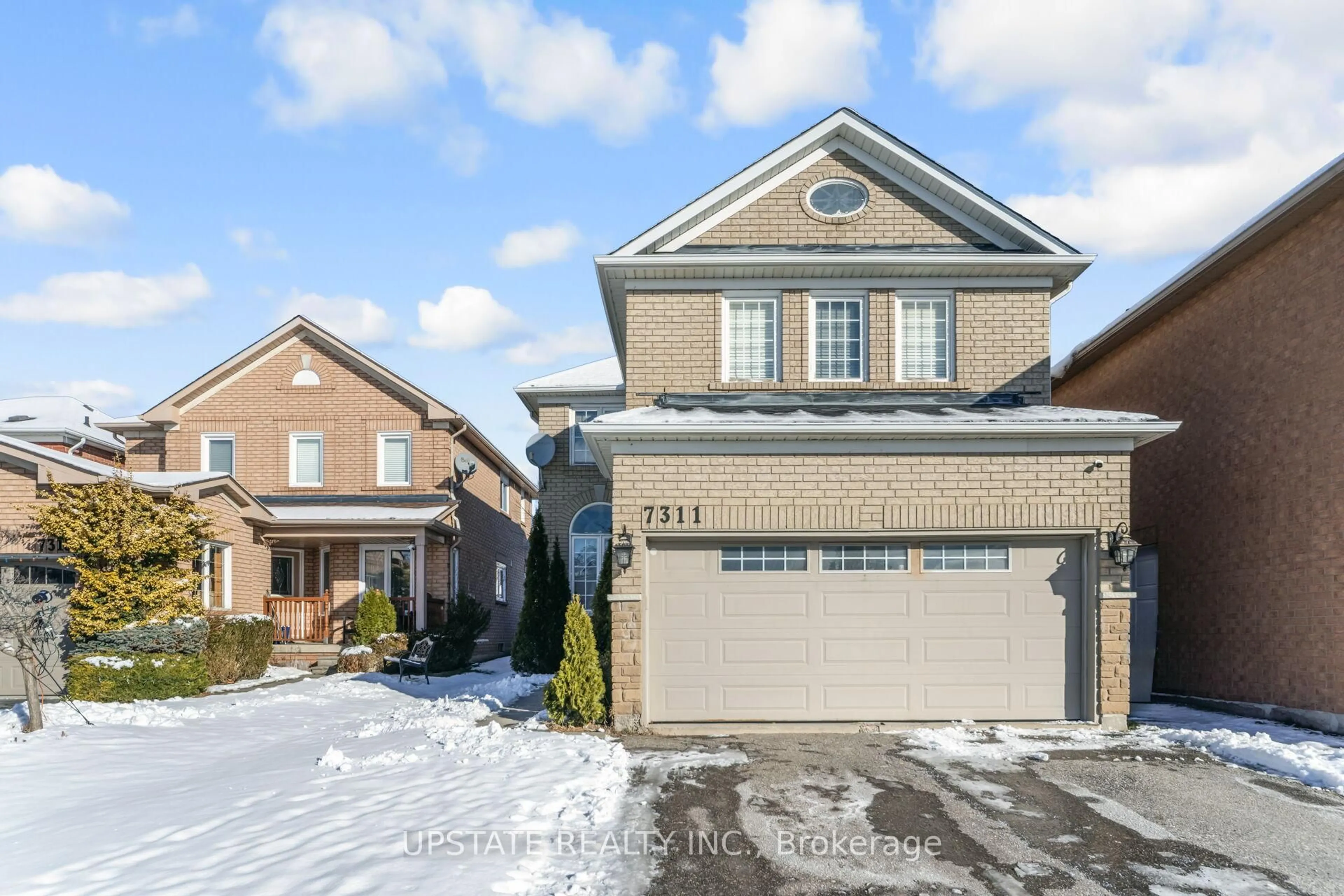 Home with brick exterior material, street for 7311 Black Walnut Tr, Mississauga Ontario L5N 7M4