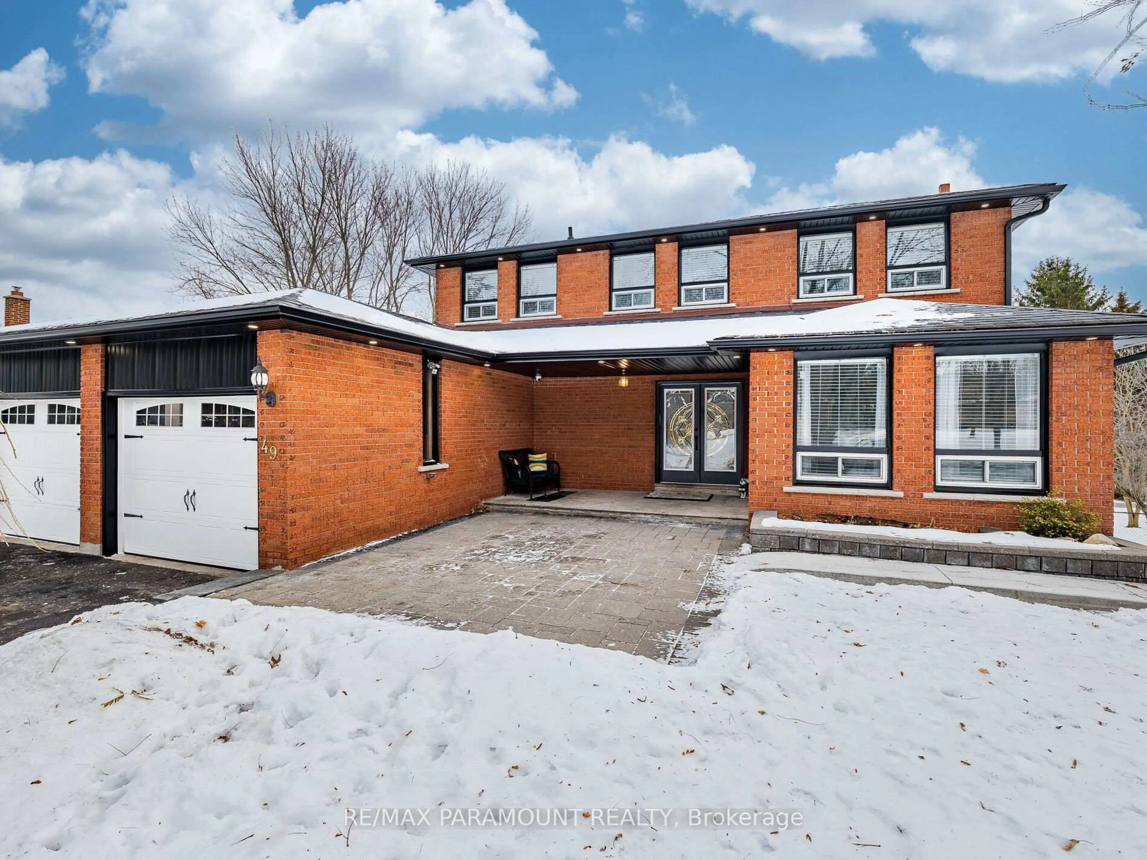 Home with brick exterior material, street for 49 Marilyn St, Caledon Ontario L7C 1H5