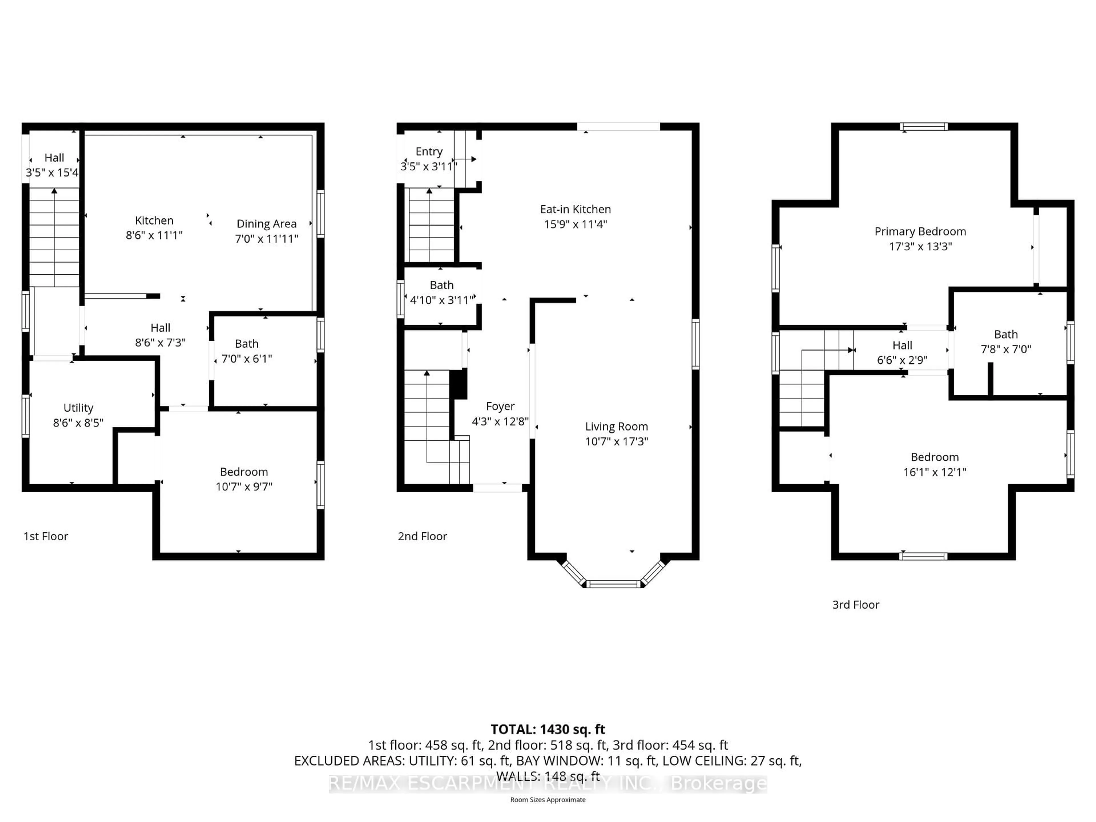 Floor plan for 17 Mill St, Milton Ontario L9T 1R7