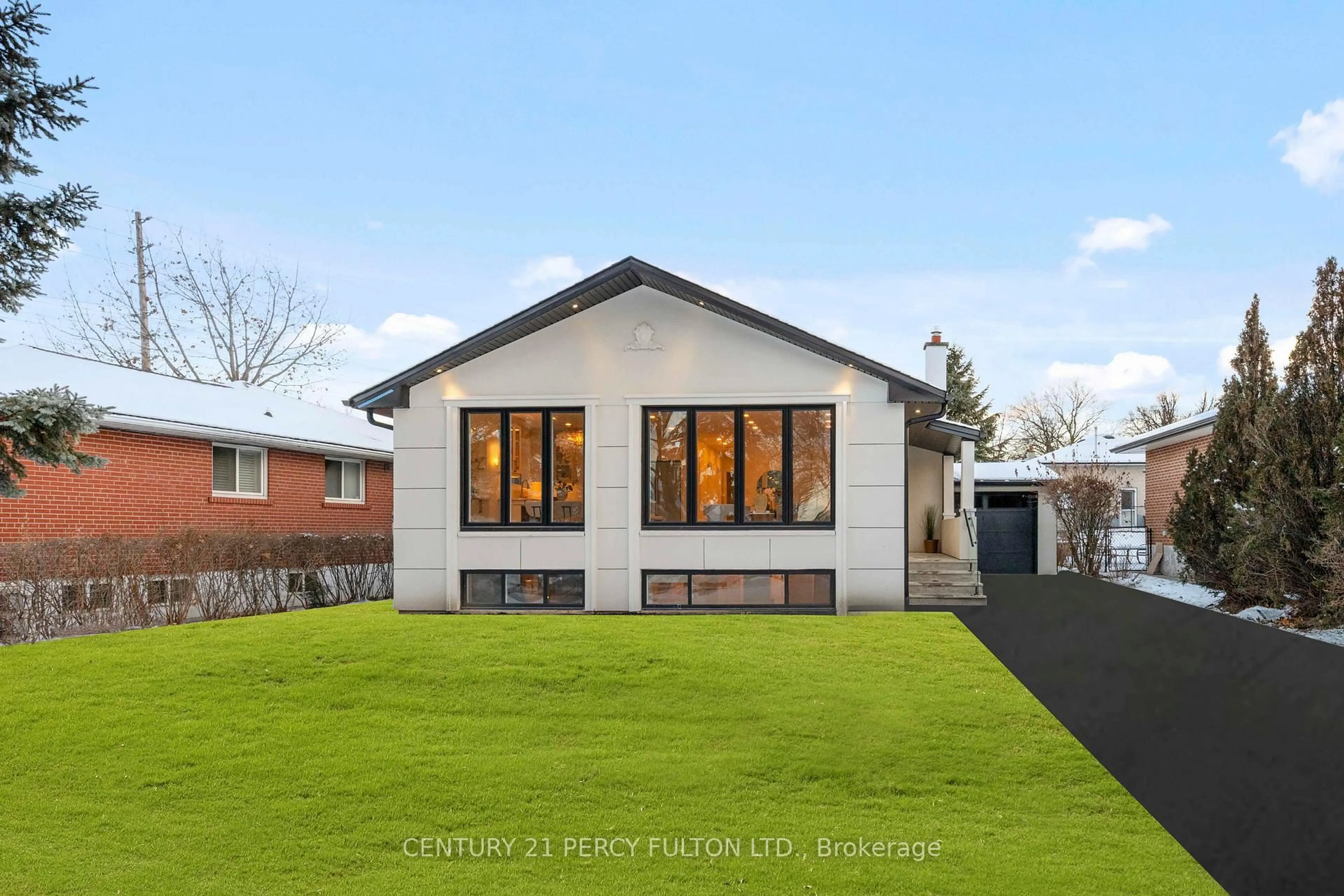 Home with brick exterior material, street for 3 Learmont Dr, Toronto Ontario M9R 2E3