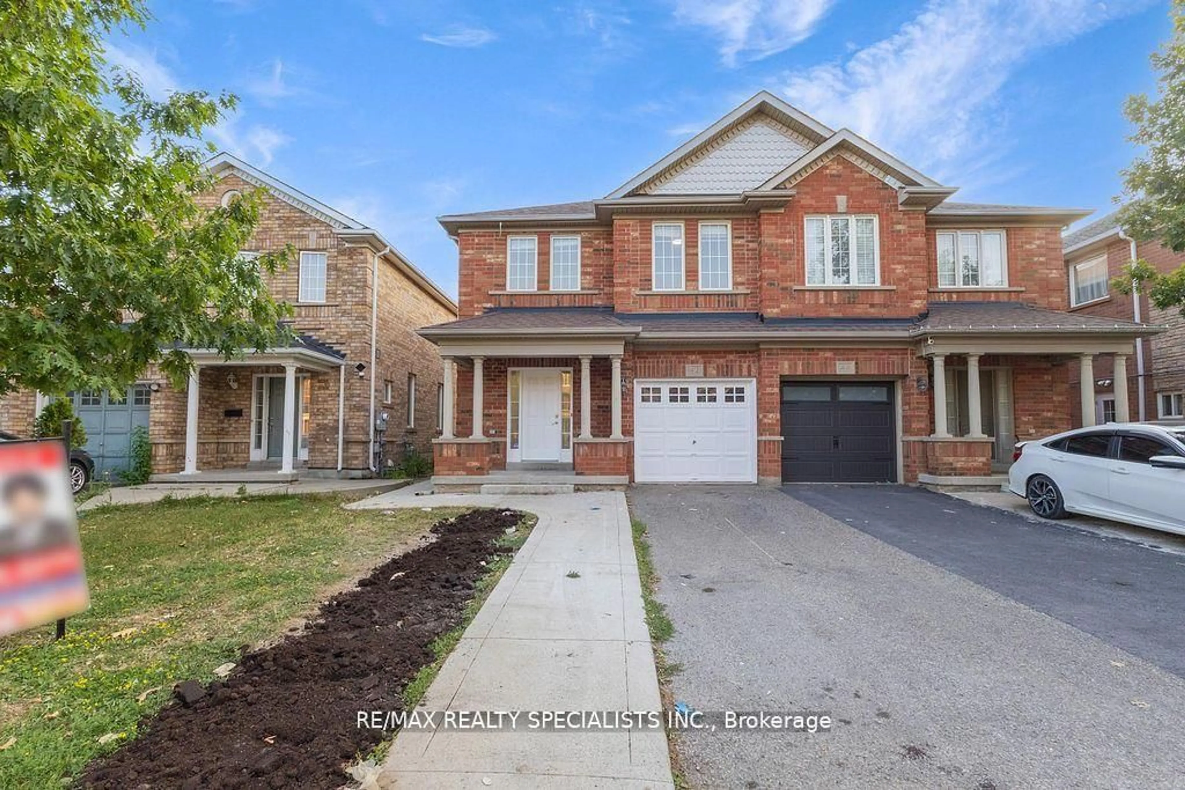 Home with brick exterior material, street for 42 Trumpet Valley Blvd, Brampton Ontario L7A 3N8