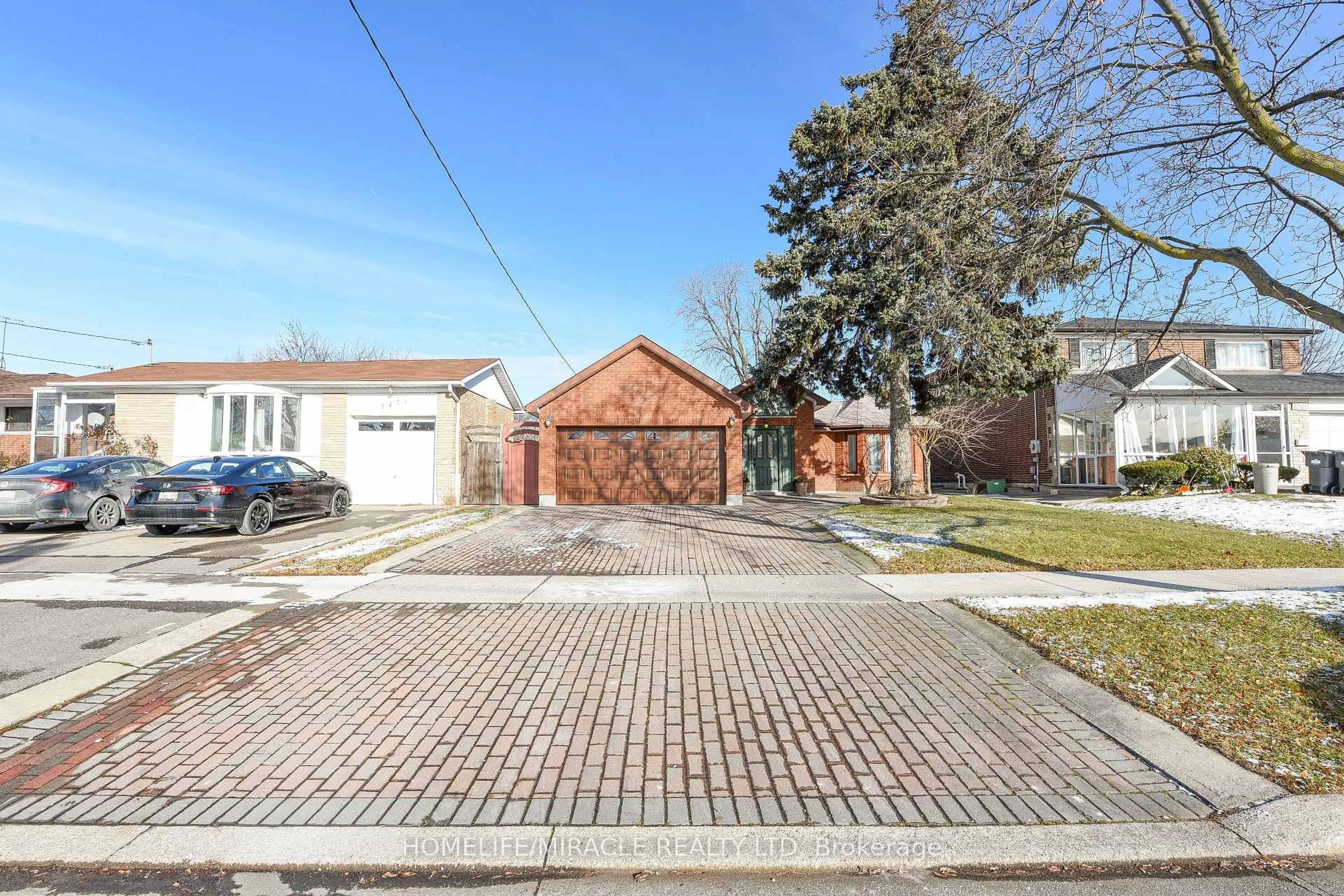 Home with brick exterior material, street for 7267 Topping Rd, Mississauga Ontario L4T 2Y6