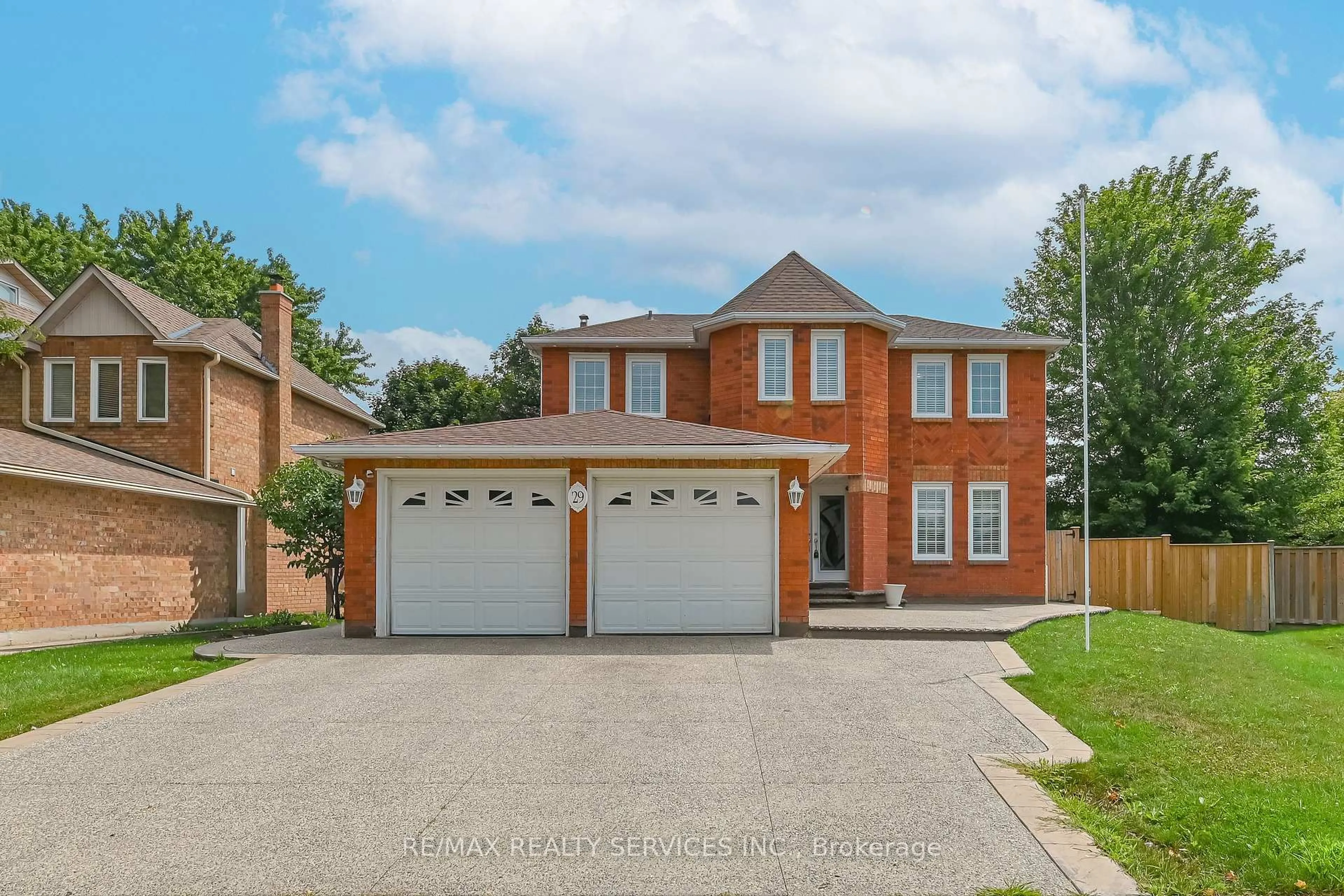 Home with brick exterior material, street for 29 Leneck Ave, Brampton Ontario L6X 2A9