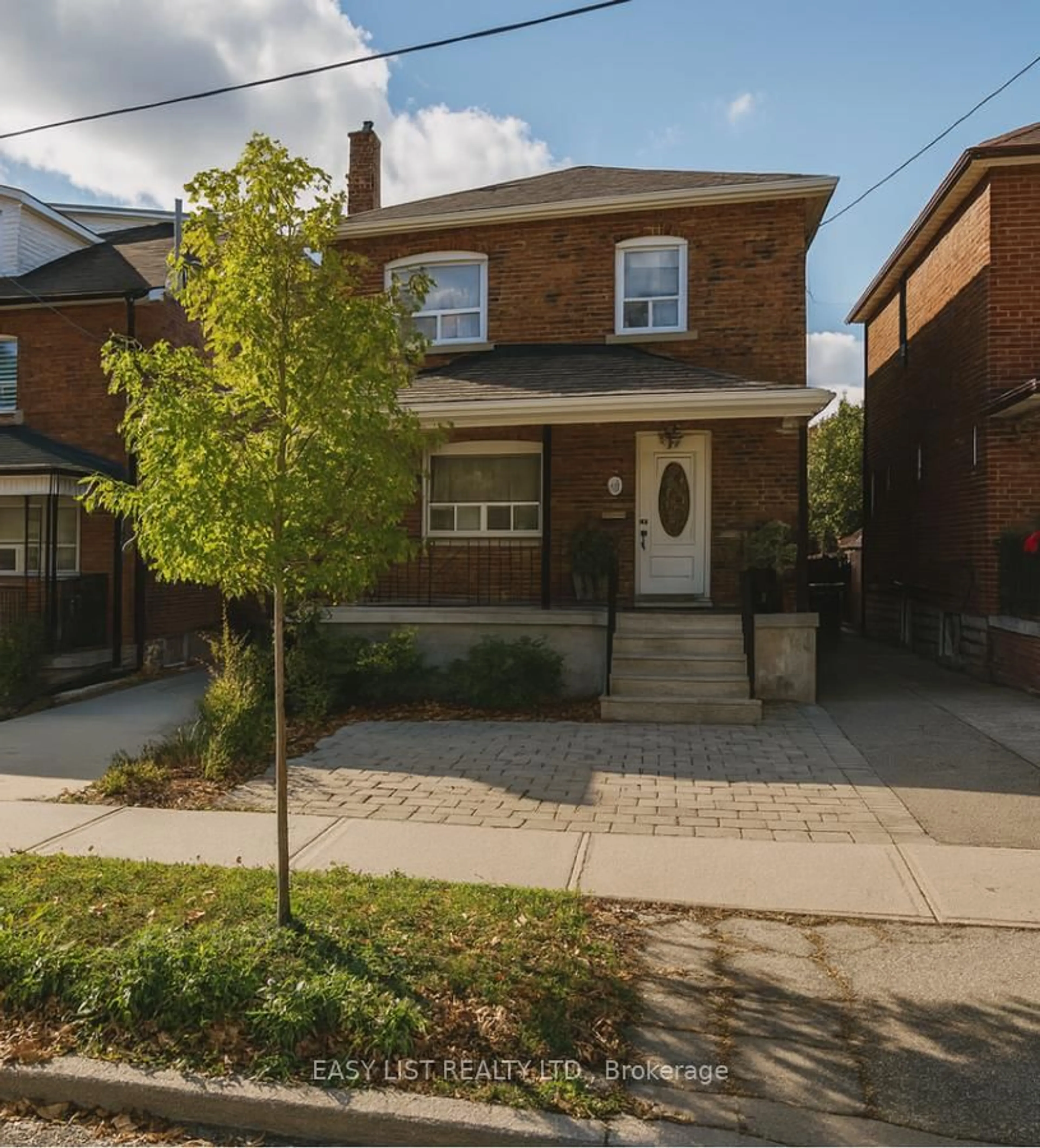Home with brick exterior material, street for 10 Fairbank Ave, Toronto Ontario M6E 3Y4
