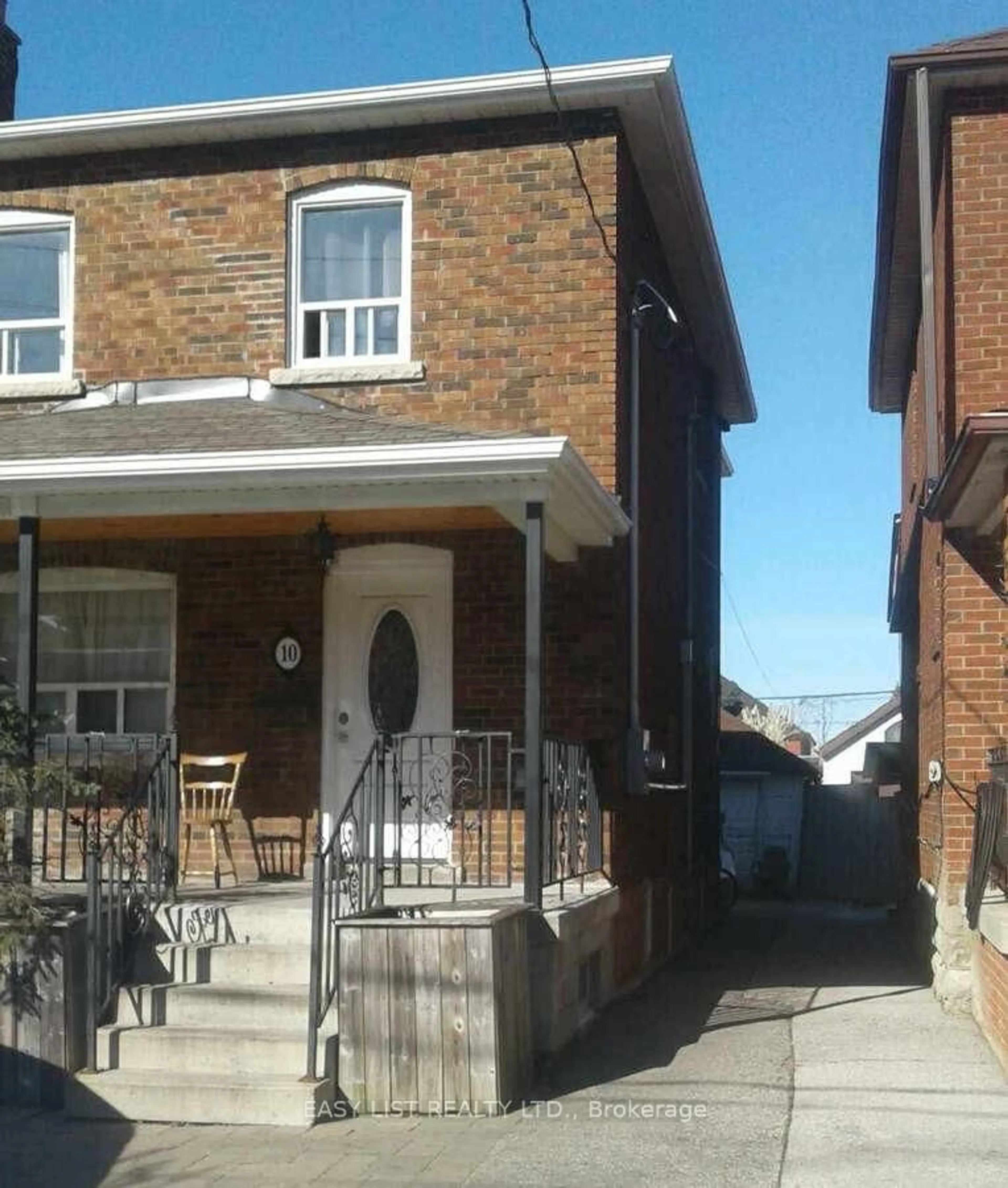 Home with brick exterior material, street for 10 Fairbank Ave, Toronto Ontario M6E 3Y4