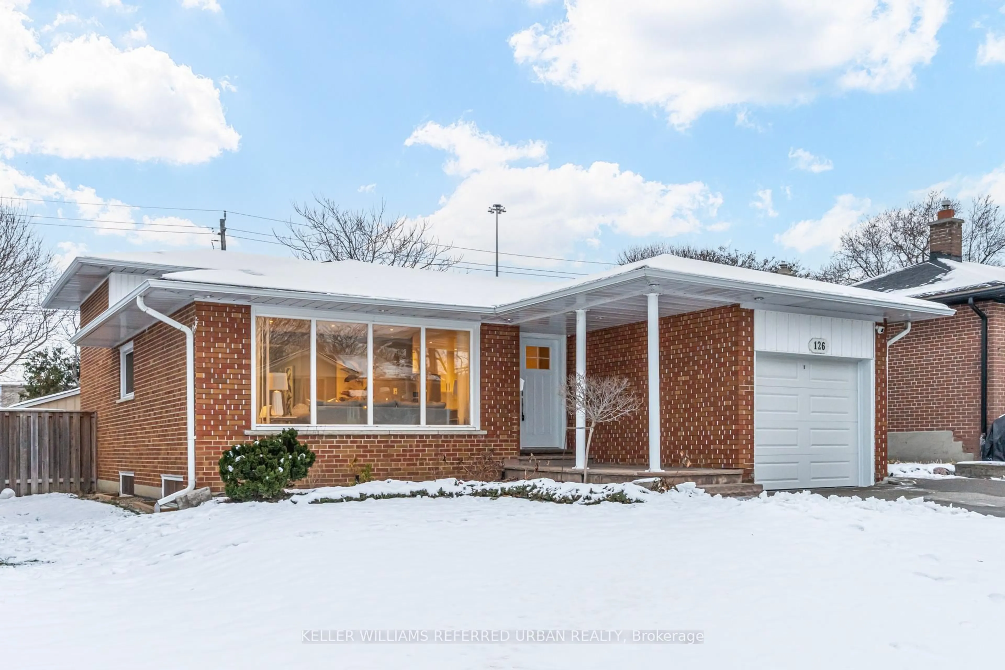 Home with brick exterior material, street for 126 Beaver Bend Cres, Toronto Ontario M9B 5S1
