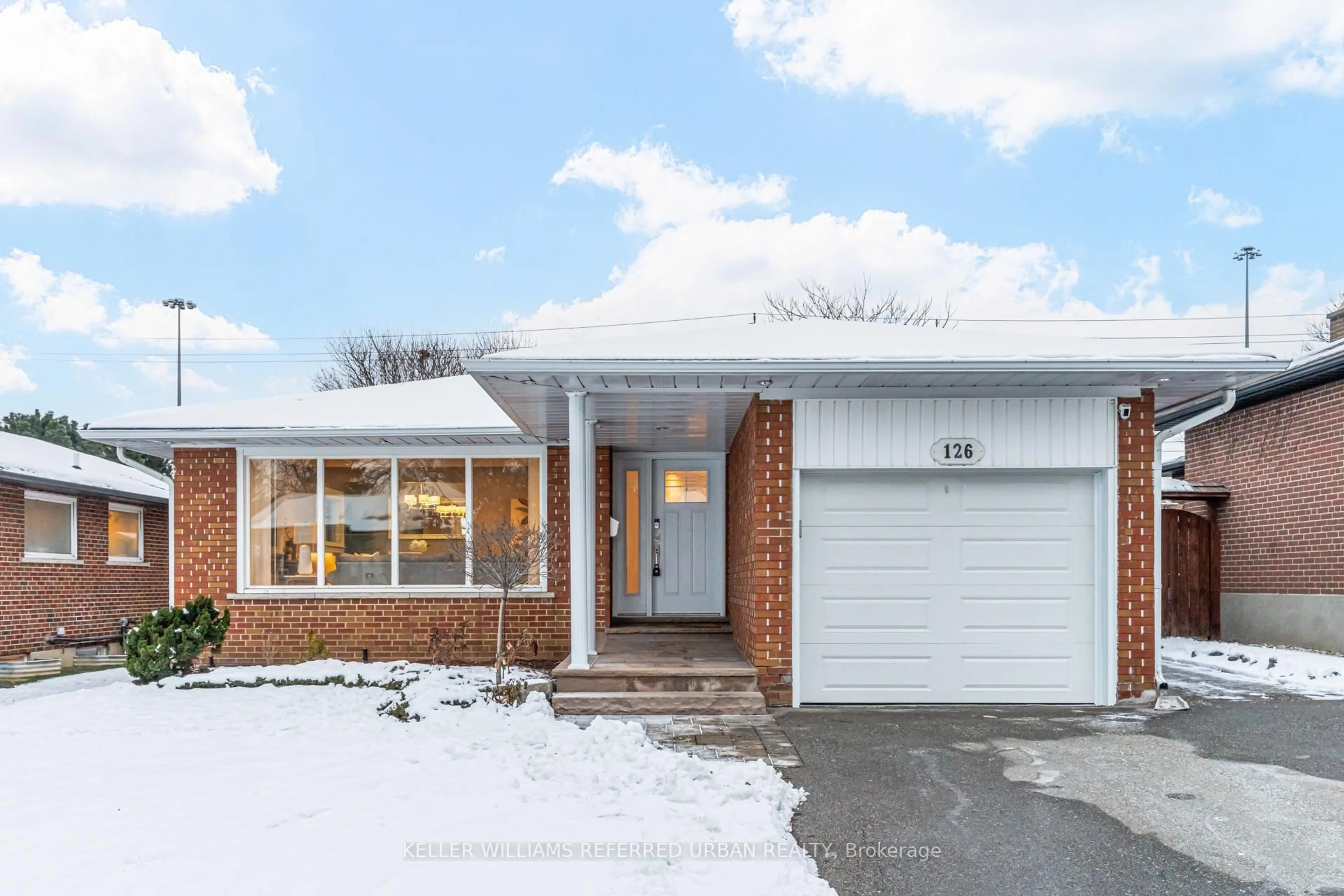 Home with brick exterior material, street for 126 Beaver Bend Cres, Toronto Ontario M9B 5S1