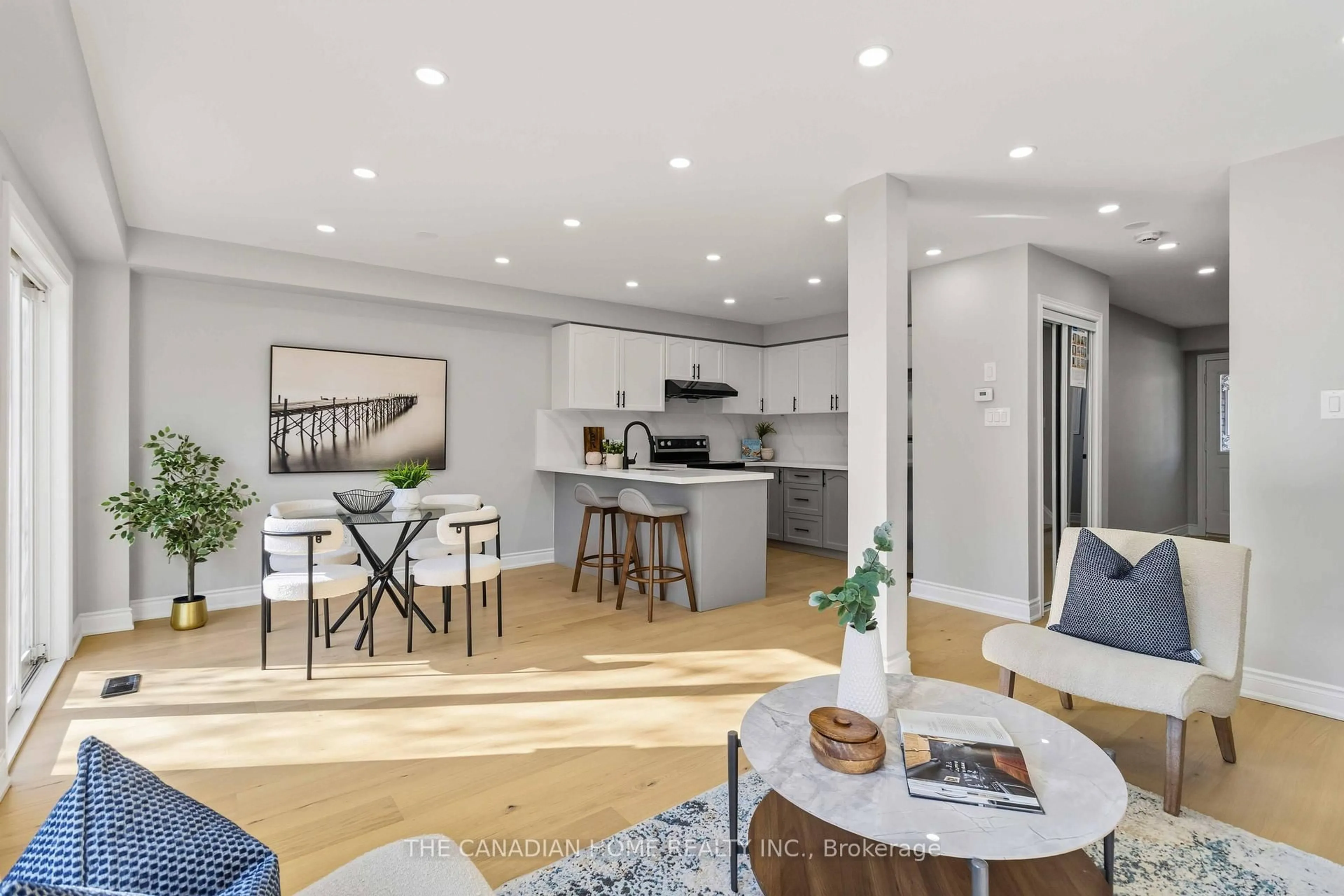 Open concept kitchen, unknown for 20 Ridgemore Cres, Brampton Ontario L7A 2L6