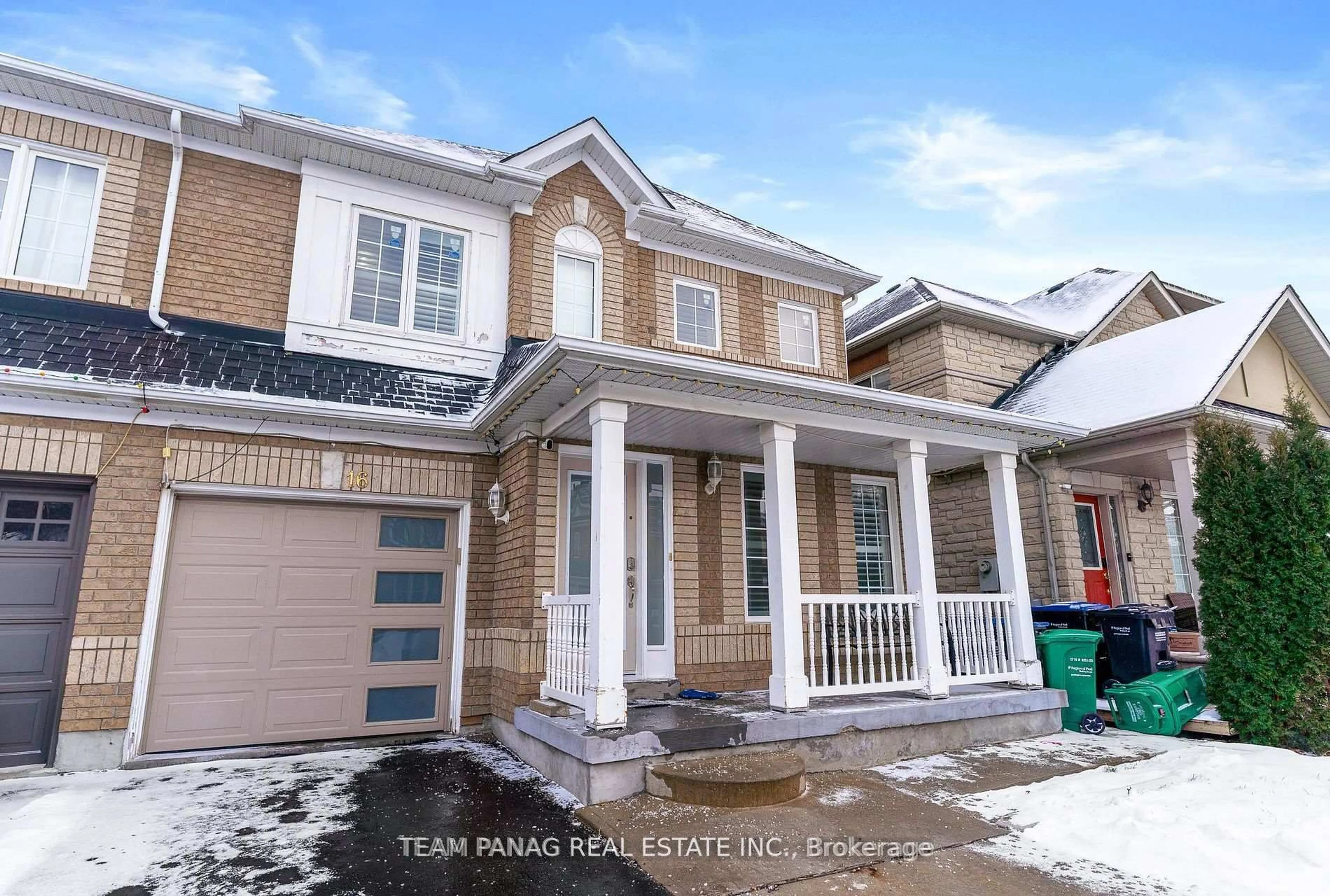 Home with brick exterior material, street for 16 Saintsbury Cres, Brampton Ontario L6R 2W3