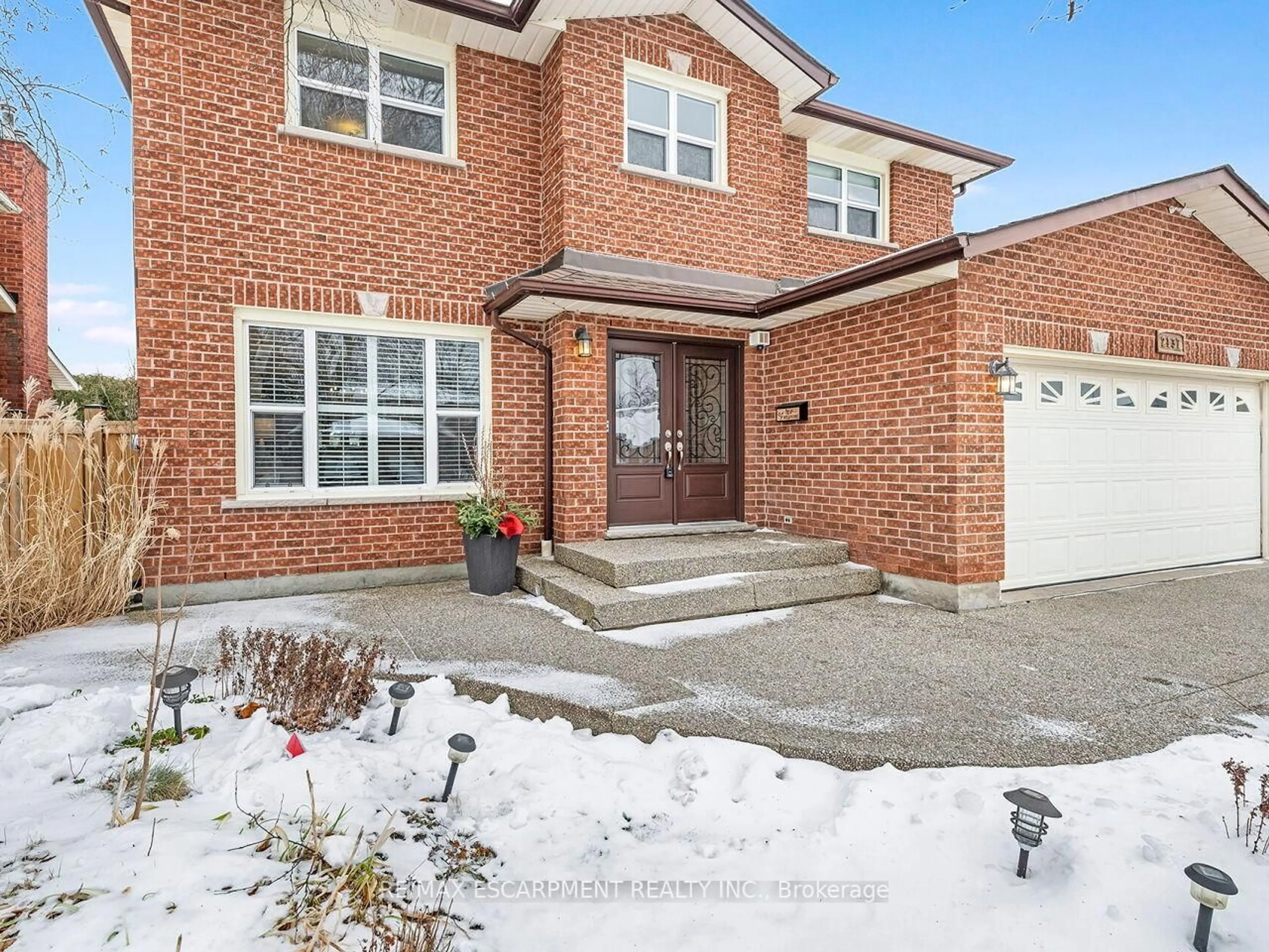Home with brick exterior material, street for 2137 Cleaver Ave, Burlington Ontario L7M 3R1