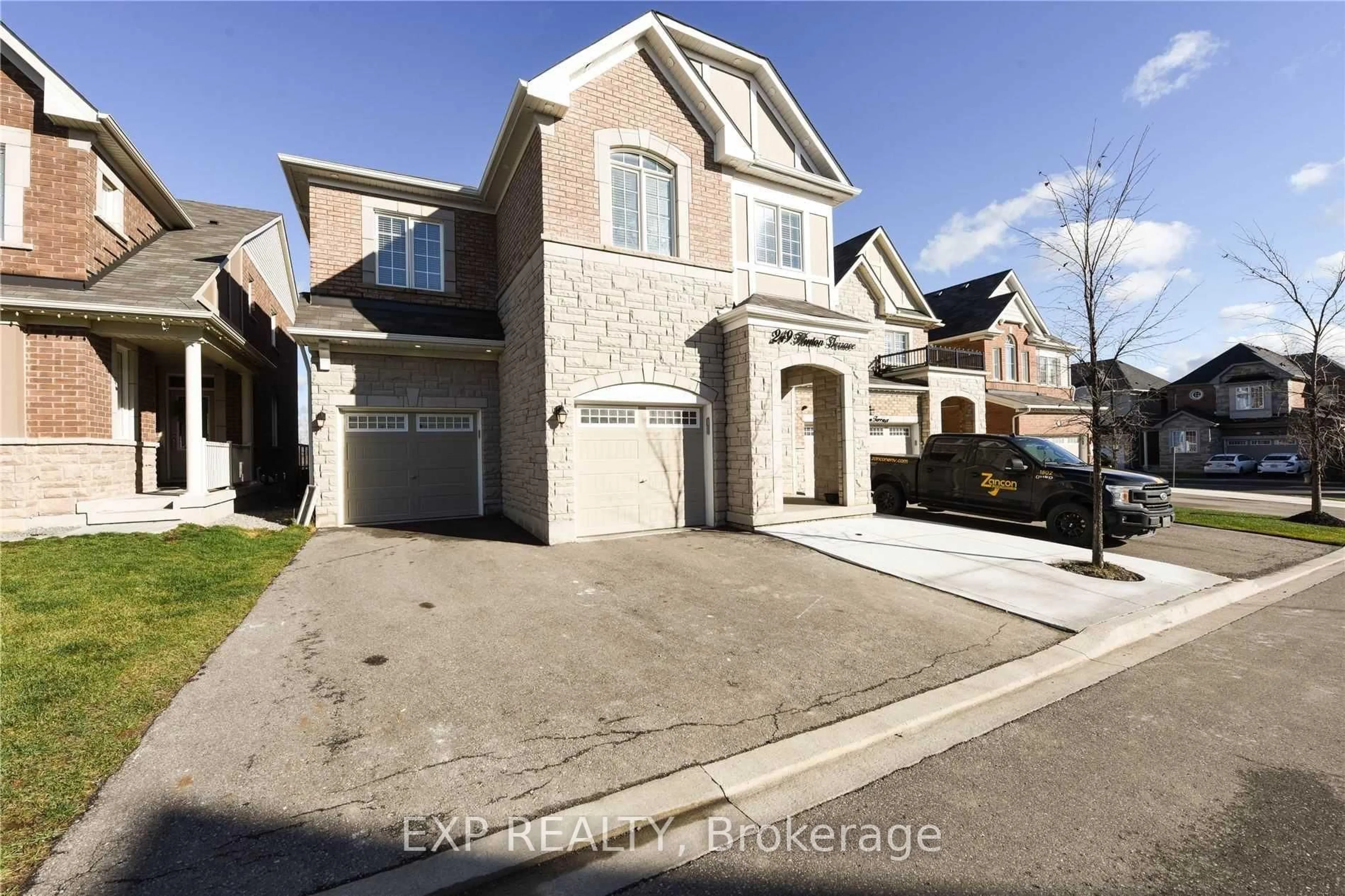 Home with brick exterior material, street for 249 Hinton Terr, Milton Ontario L9T 7K6