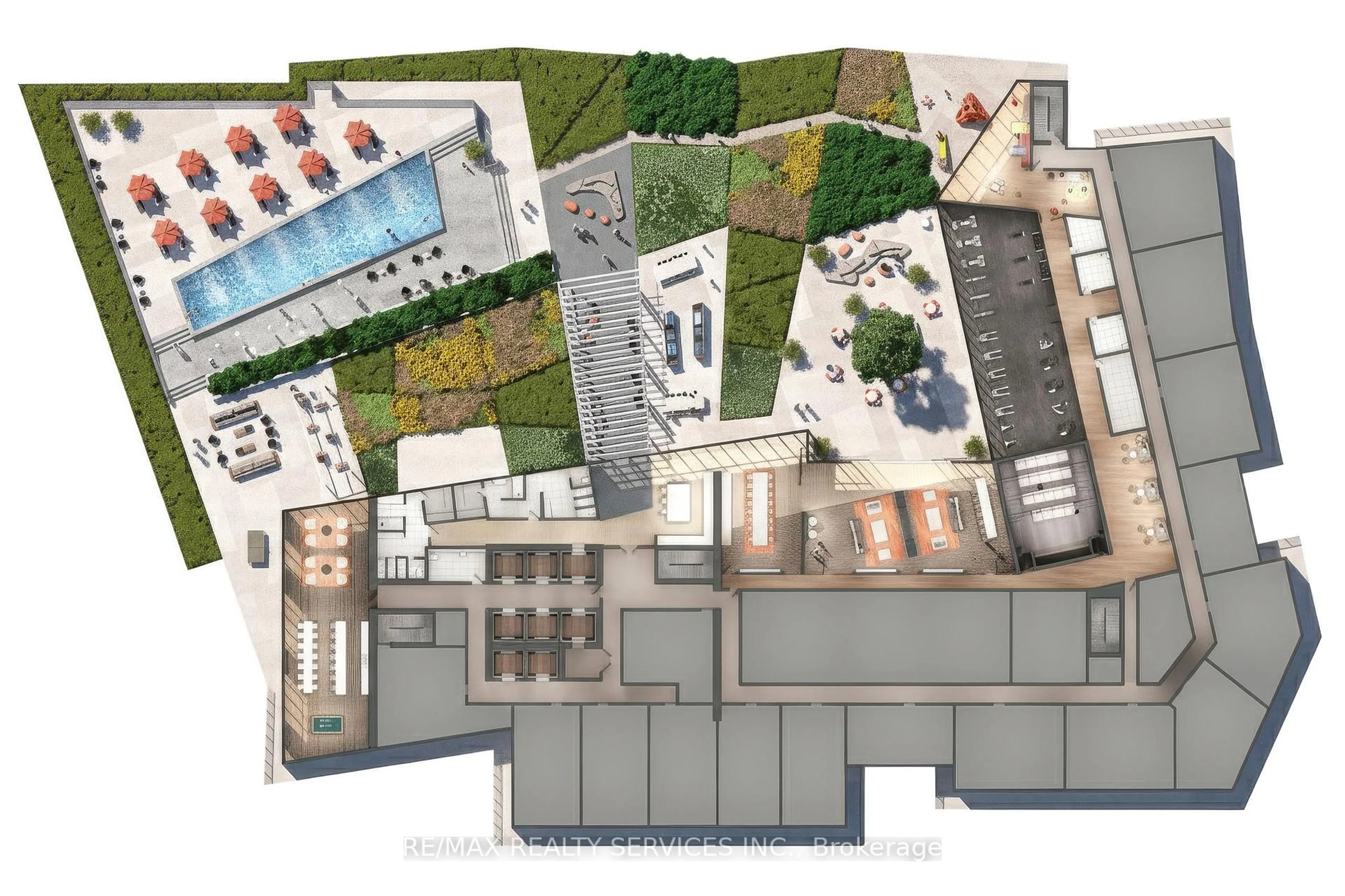 Floor plan for 3883 Quartz Rd #2701, Mississauga Ontario L5B 0M4