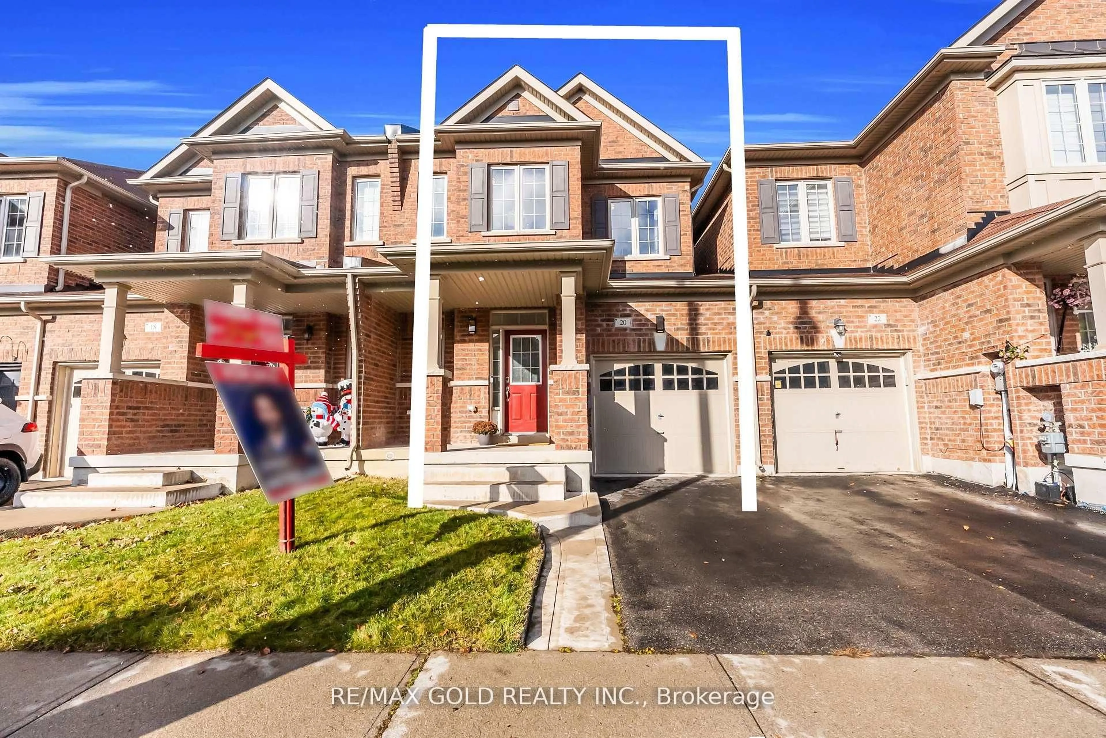 Home with brick exterior material, street for 20 Pritchard Rd, Brampton Ontario L7A 0Z7