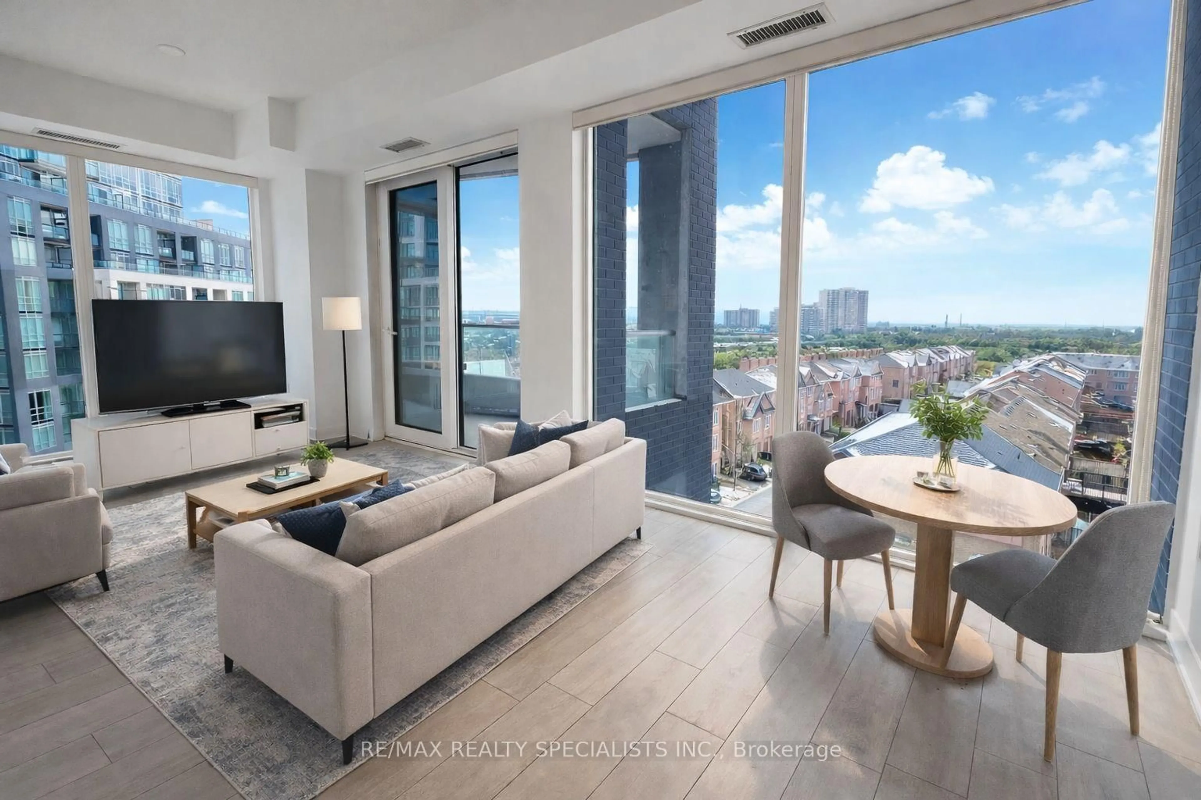 Living room with furniture, unknown for 260 Malta Ave #506, Brampton Ontario L6Y 6L7