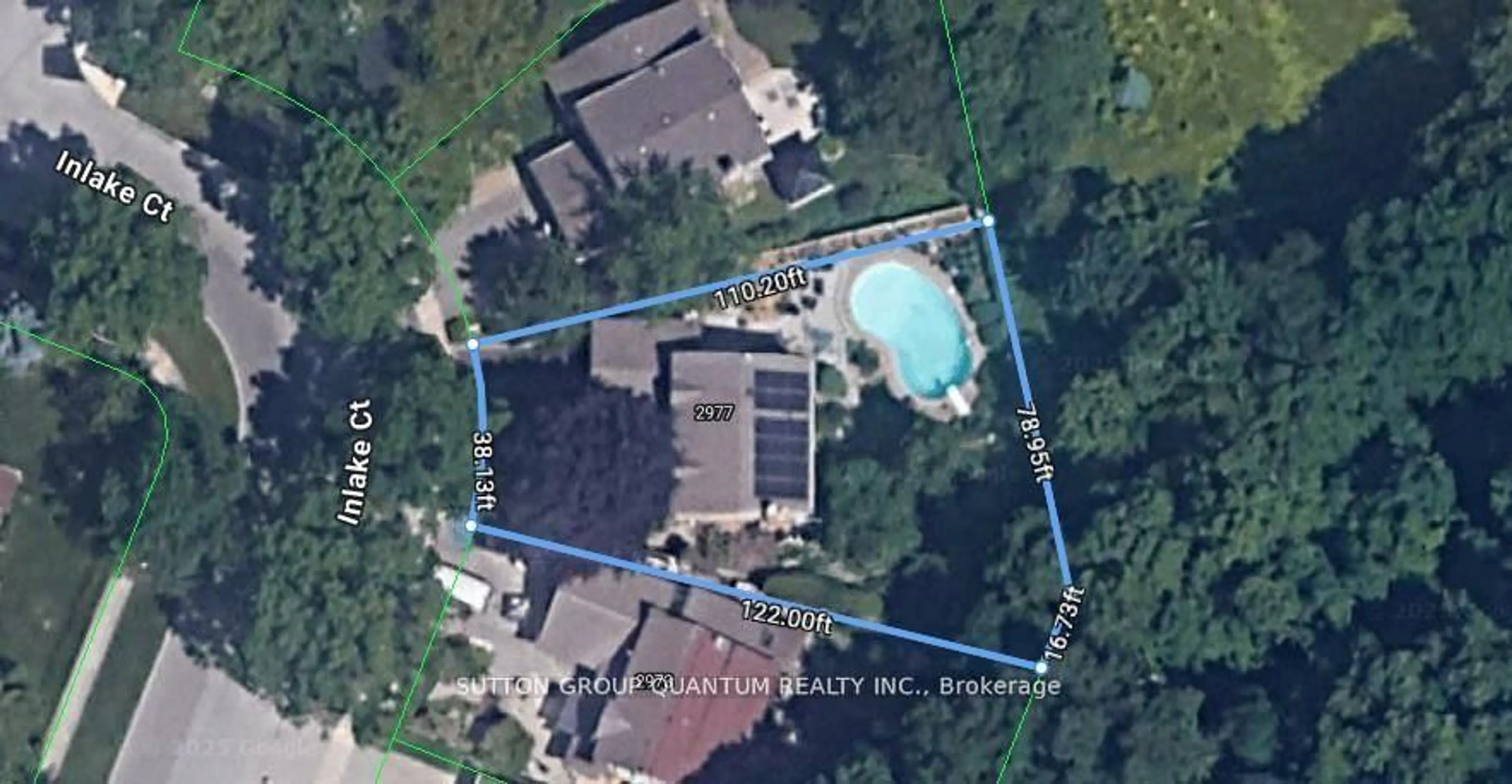 A pic from outside/outdoor area/front of a property/back of a property/a pic from drone, unknown for 2977 Inlake Crt, Mississauga Ontario L5N 2A4