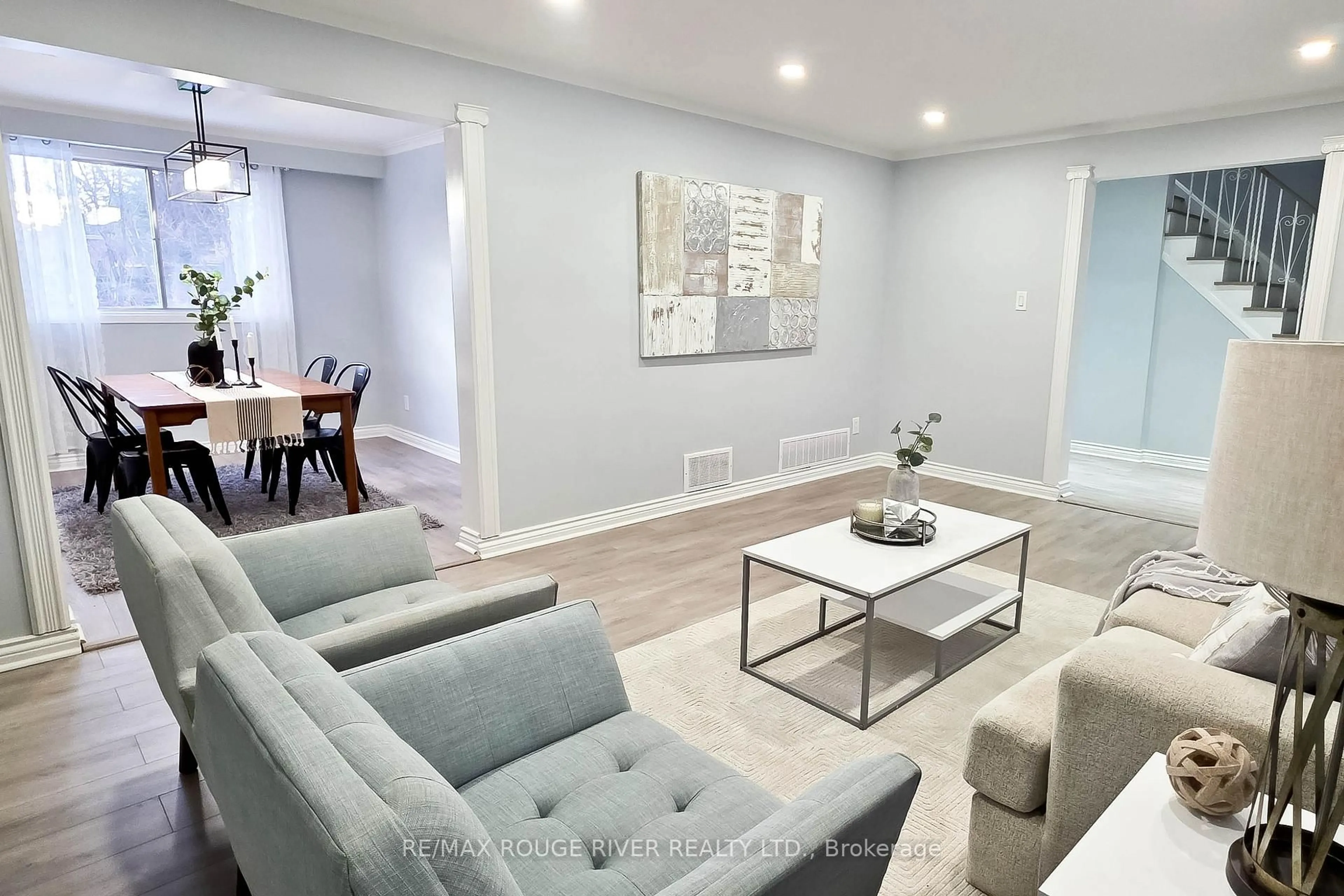 Living room with furniture, unknown for 22 Annabelle Dr, Toronto Ontario M9V 3B6