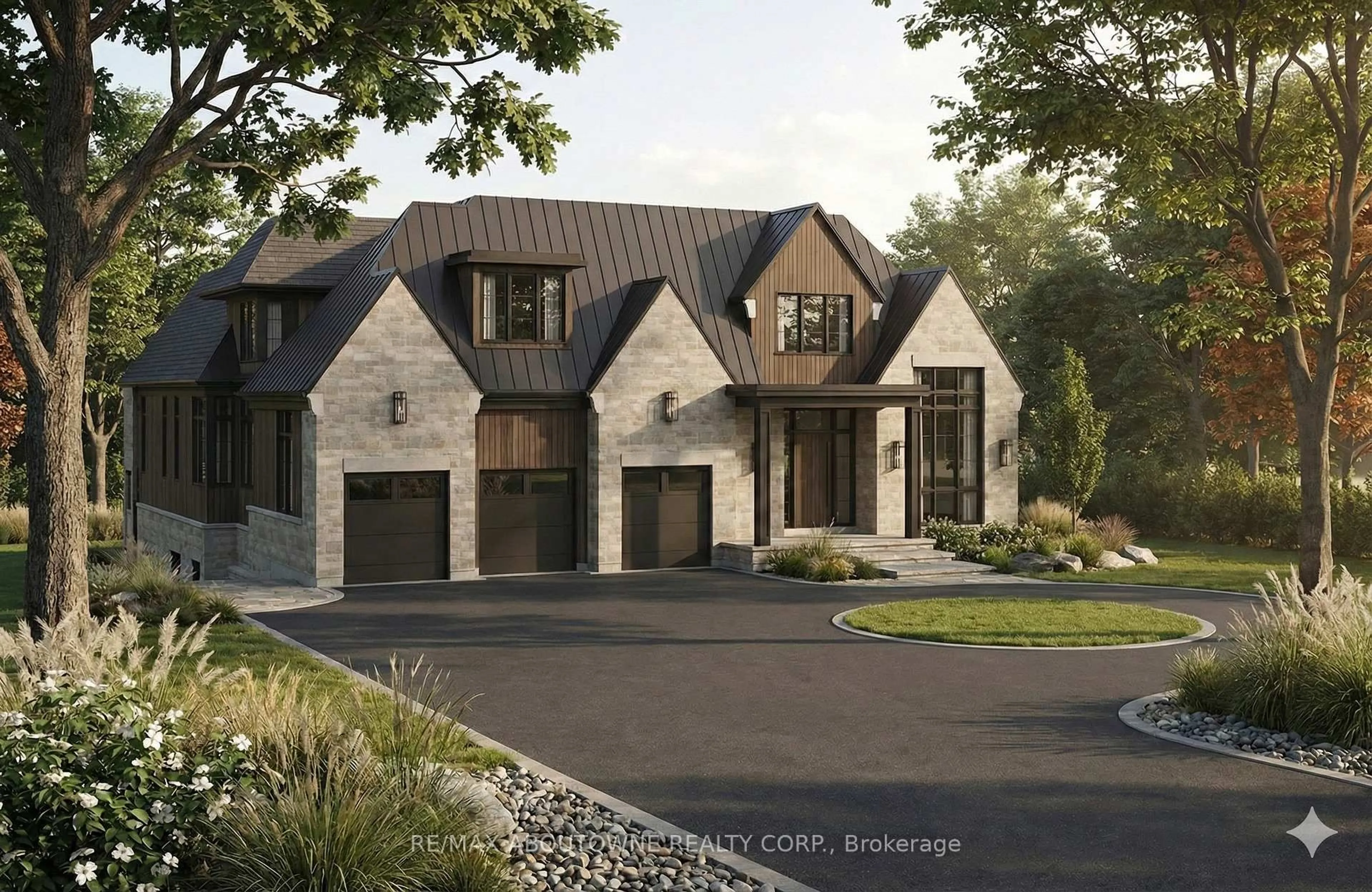 Home with brick exterior material, street for 408 Lakeshore Rd, Oakville Ontario L6K 1G1